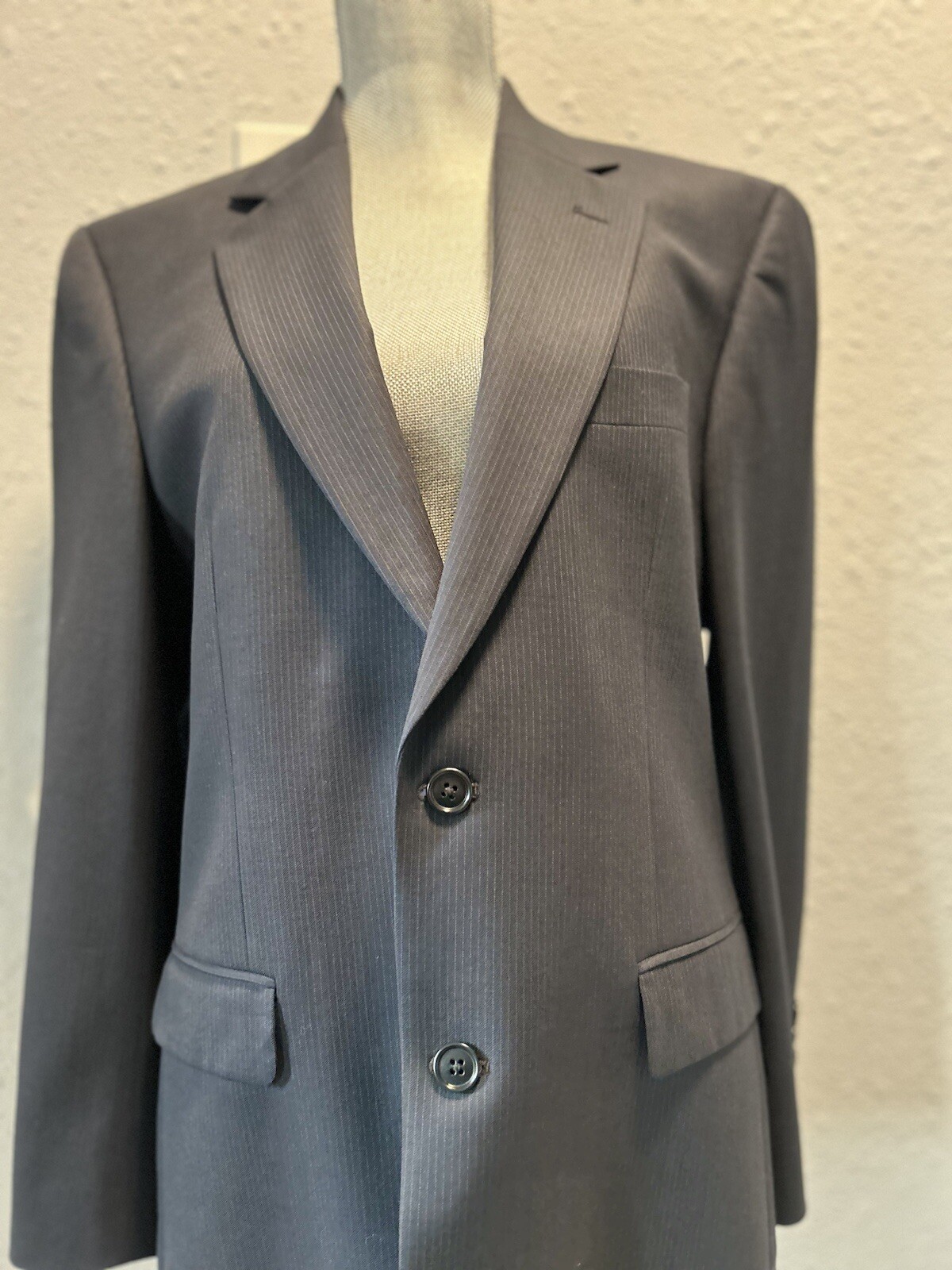 NWOT Brooks Brother “346” Stretch Men’s Gray Blazer Sz 40 Made In Jordan