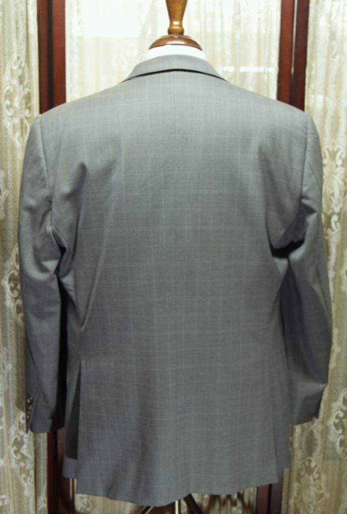 Italy Ermenegildo Zegna 44R 15 milmil 15 olive graph check 2vent sport coat g3j2
