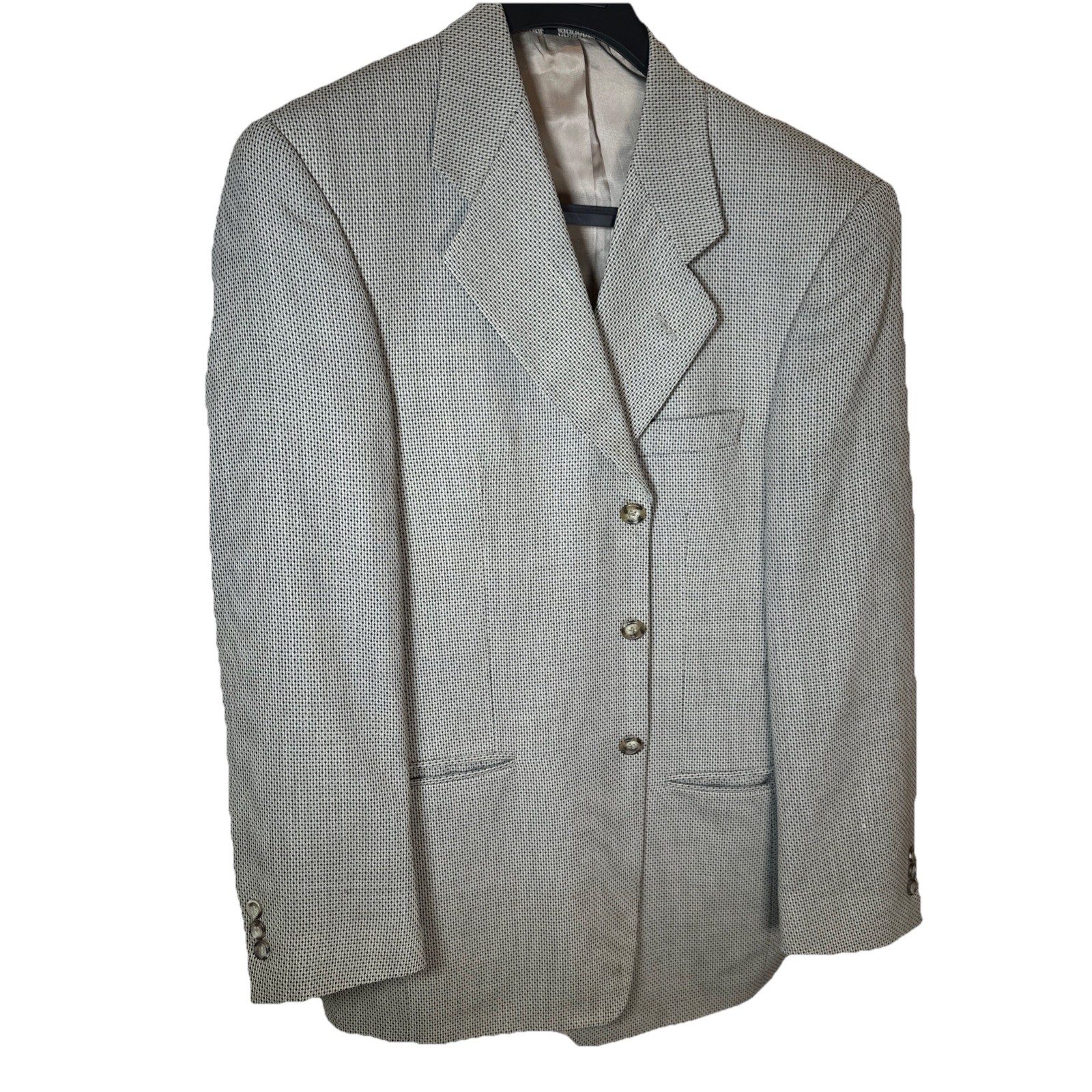 Vito Rufolo Blazer Mens 40N Brown Wool Made In Italy Sport Coat