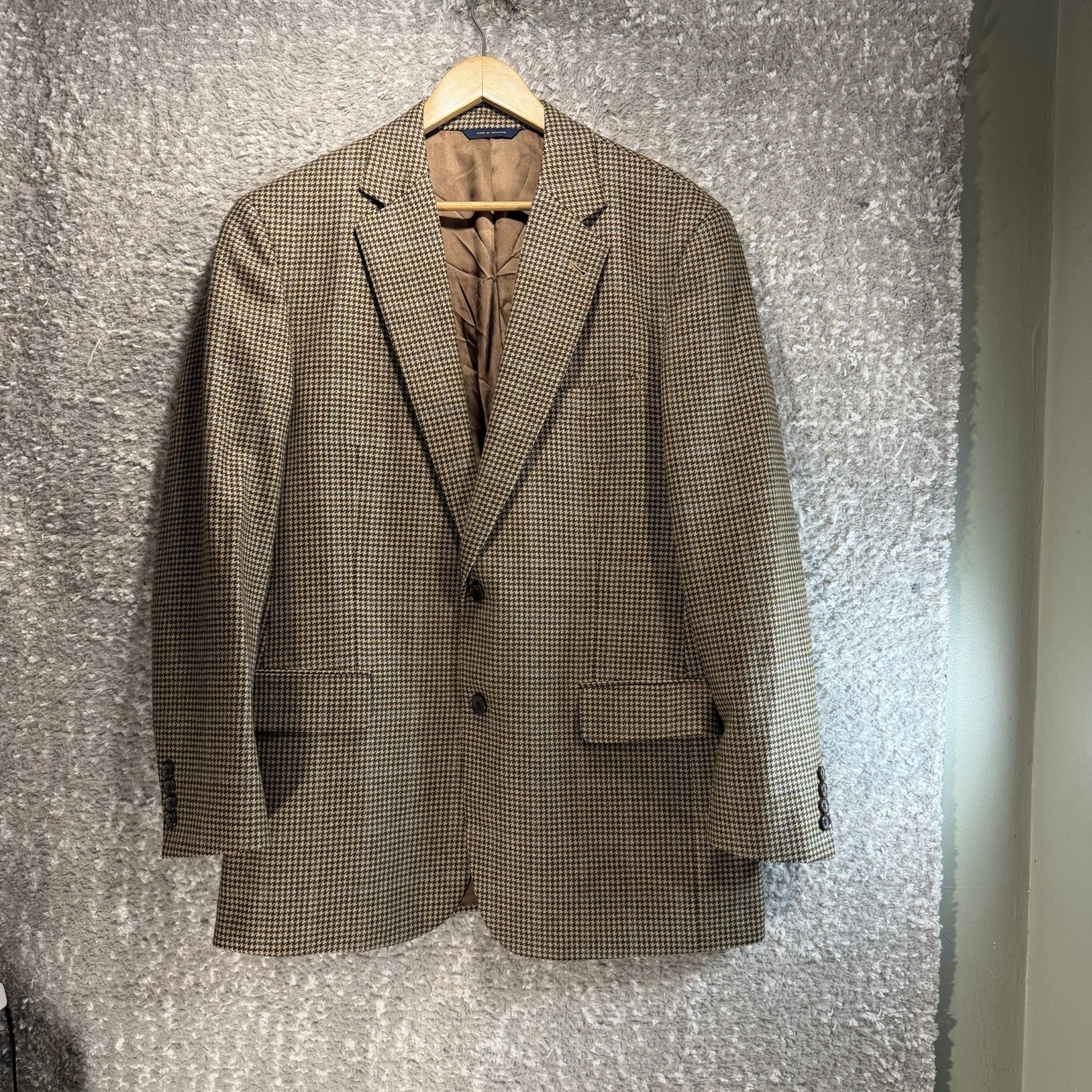 Brooks Brothers Madison Wool Cashmere Blend 42R Mens Blazer Sports Jacket