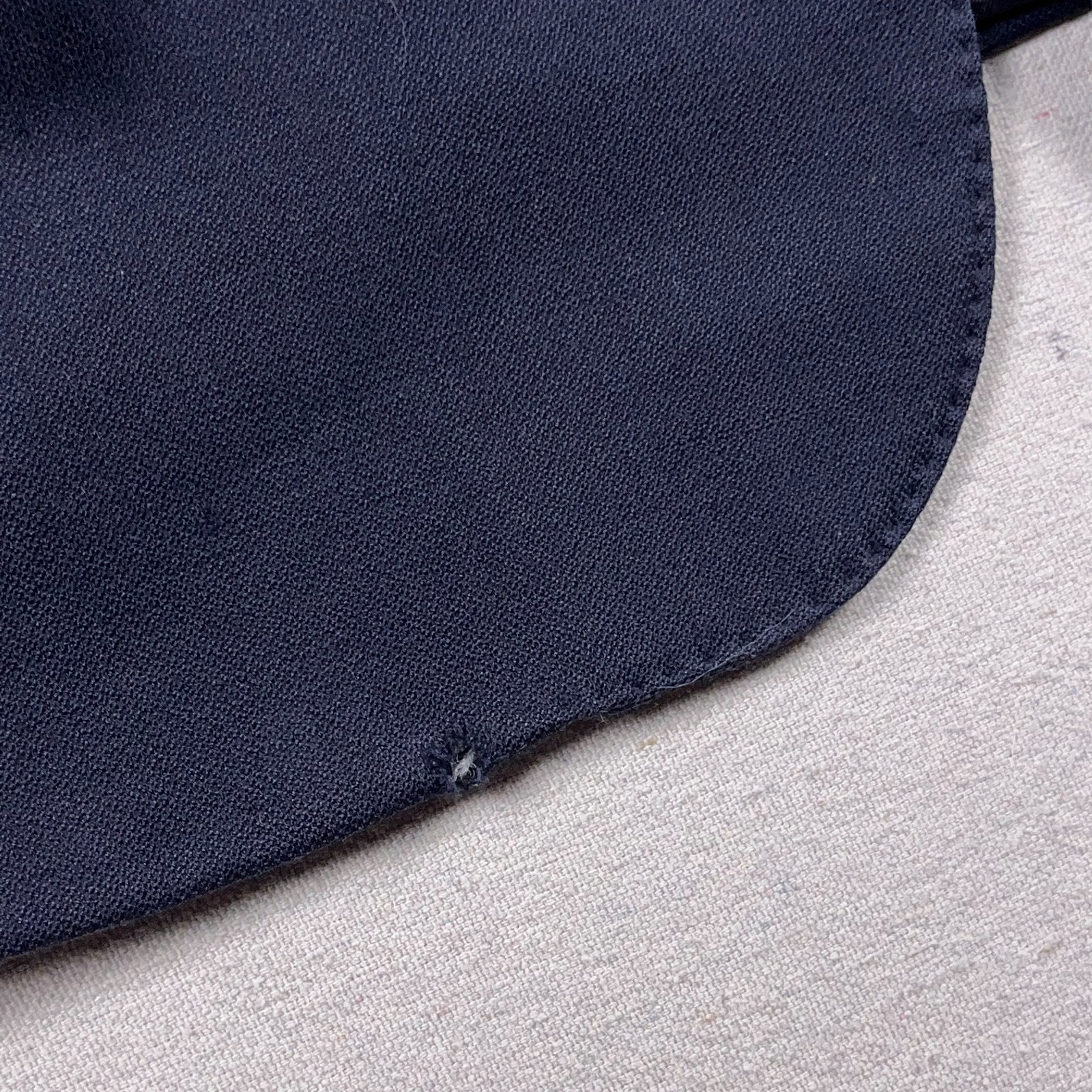 Ralph Lauren Black Label Blazer Mens 46L Wool Cashmere Navy Blue Italy