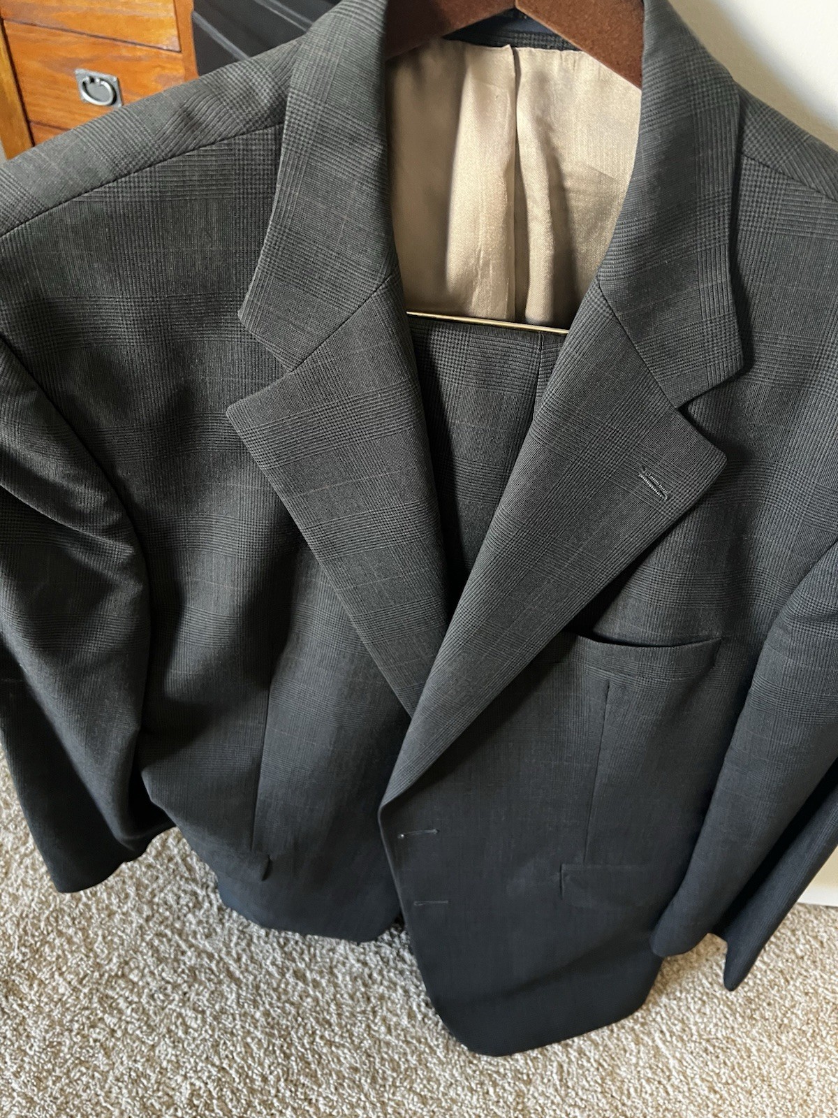 H. Oritzky Men’s Suit 44s / 34 X 29 Gray