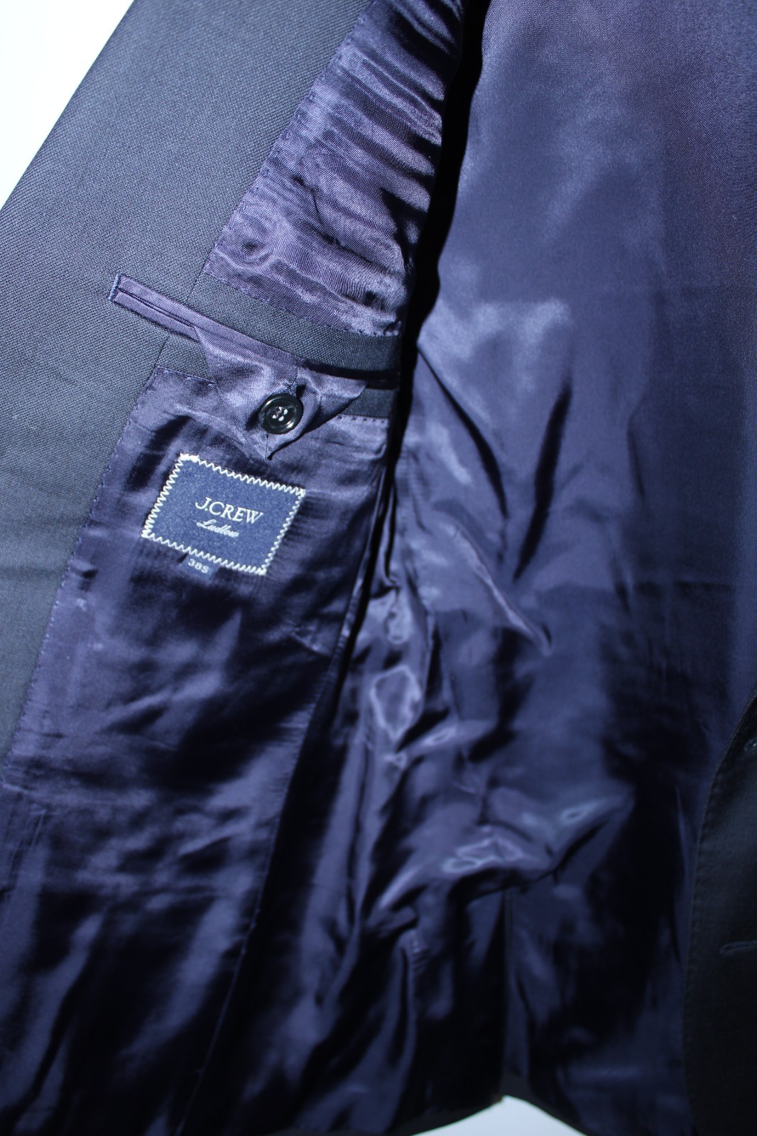 J. Crew Ludlow Men’s Blue Navy 38S Jacket 32×30 Wool Pants Suit