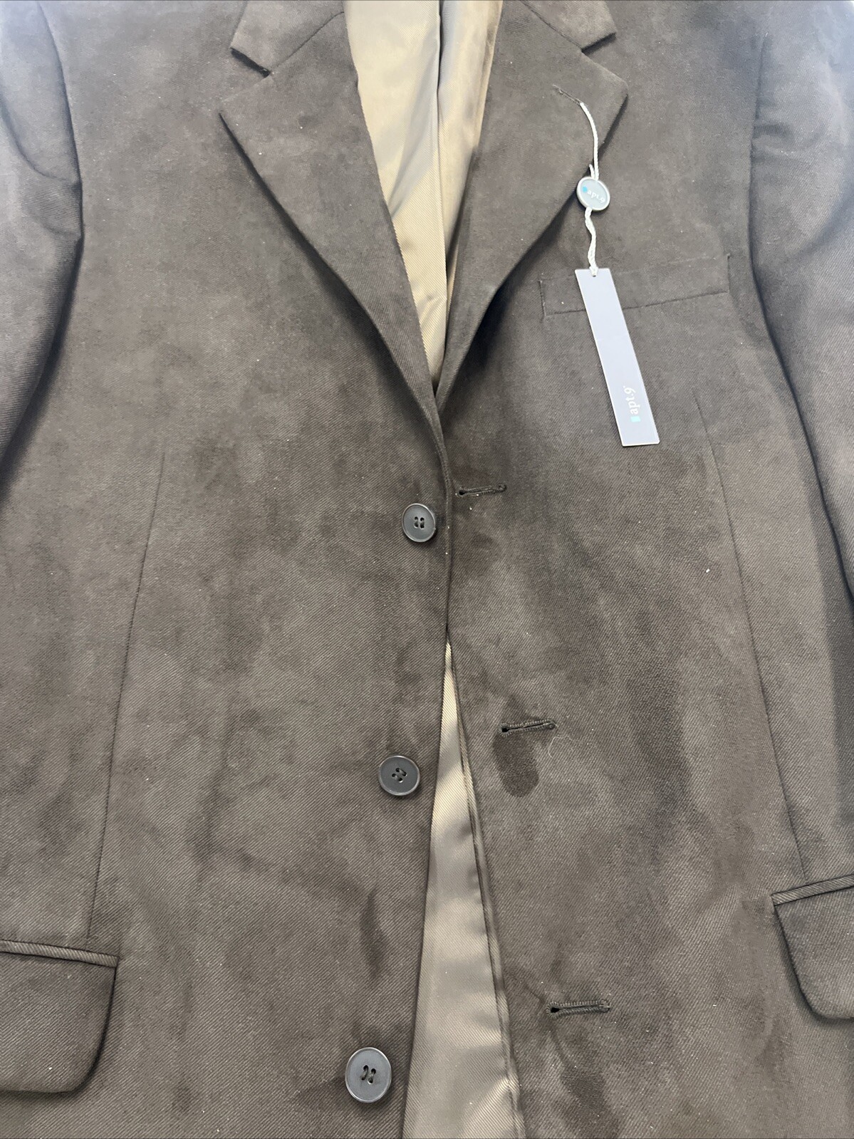 NEW WITH TAGS FALL/WINTER Apt. 9 Men’s Brown Blazer 42L $395