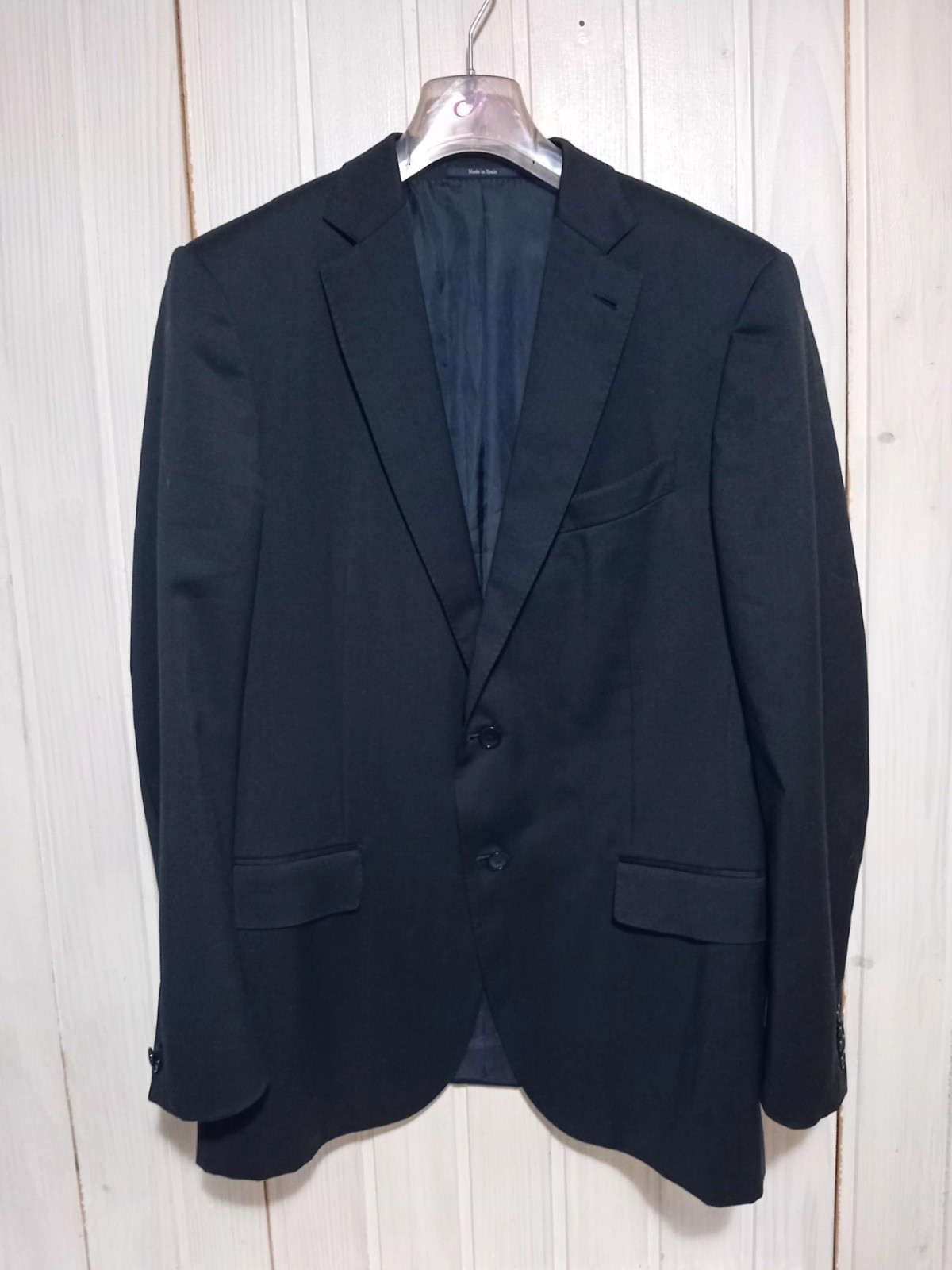 Ermenegildo Zegna All Seasons Mila Wool Blazer Jacket Black Men Size 54