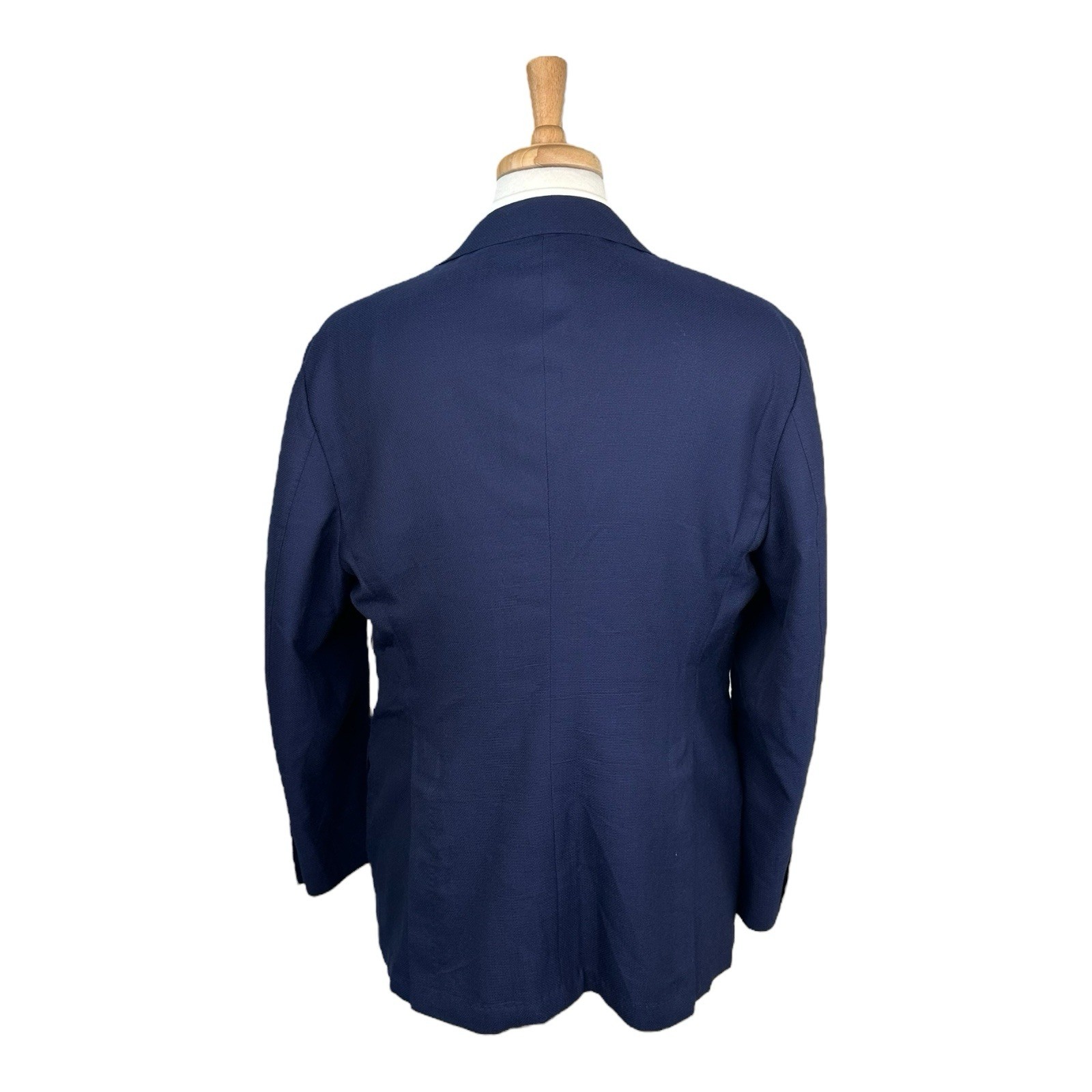 Suitsupply Havana Blue Vitale Barberis Unlined Men’s Blazer Size 50S Excellent