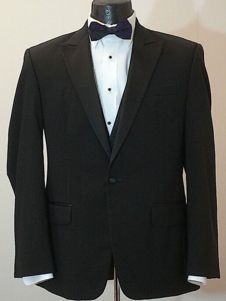 Classic Black Tuxedo Jacket (Sizes Kids to Adult) & Big and Tall – Wedding!
