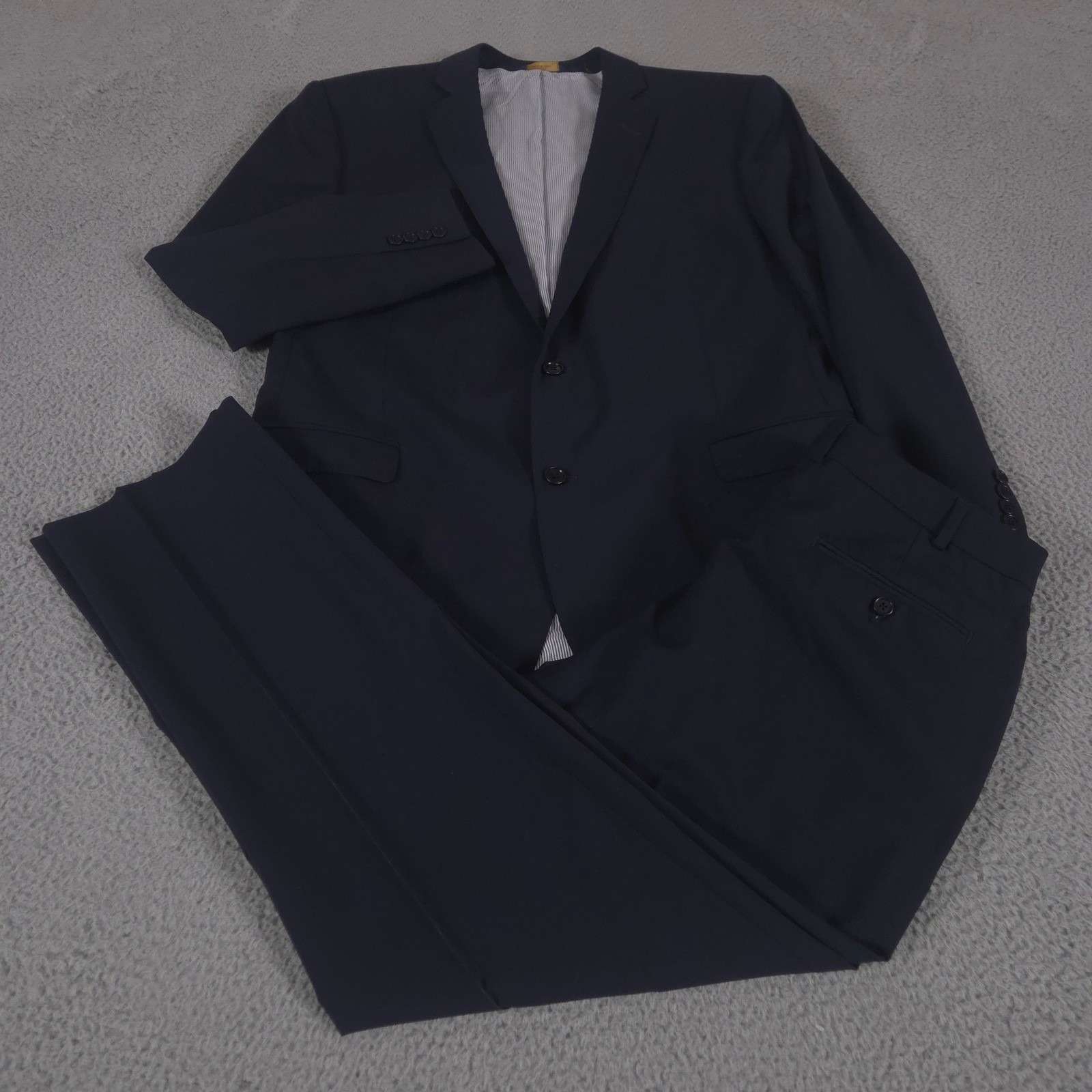 Brooks Brothers 2-Piece Suit Mens 46 Long Pants 38×32 Explorer Regent Fit Wool