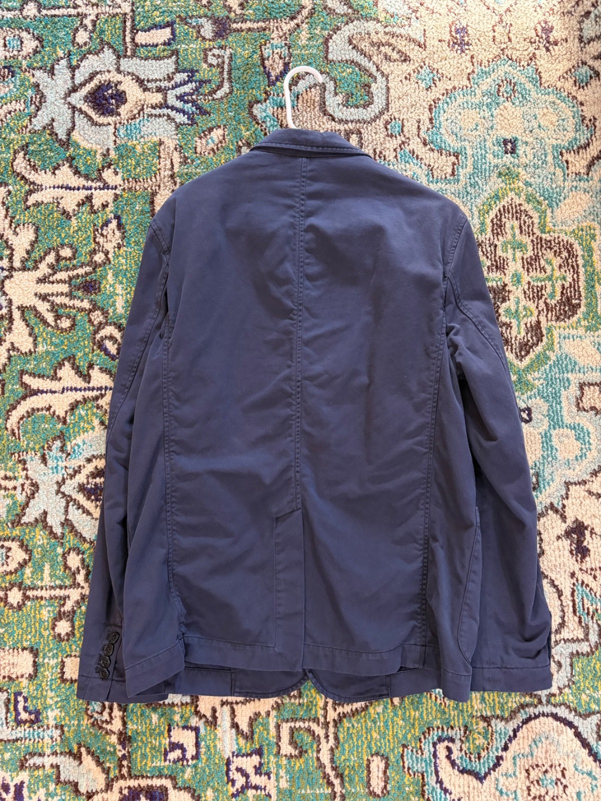 Alex Mill 100% Cotton Navy Suit in Vintage Twill Men’s Medium 34×32