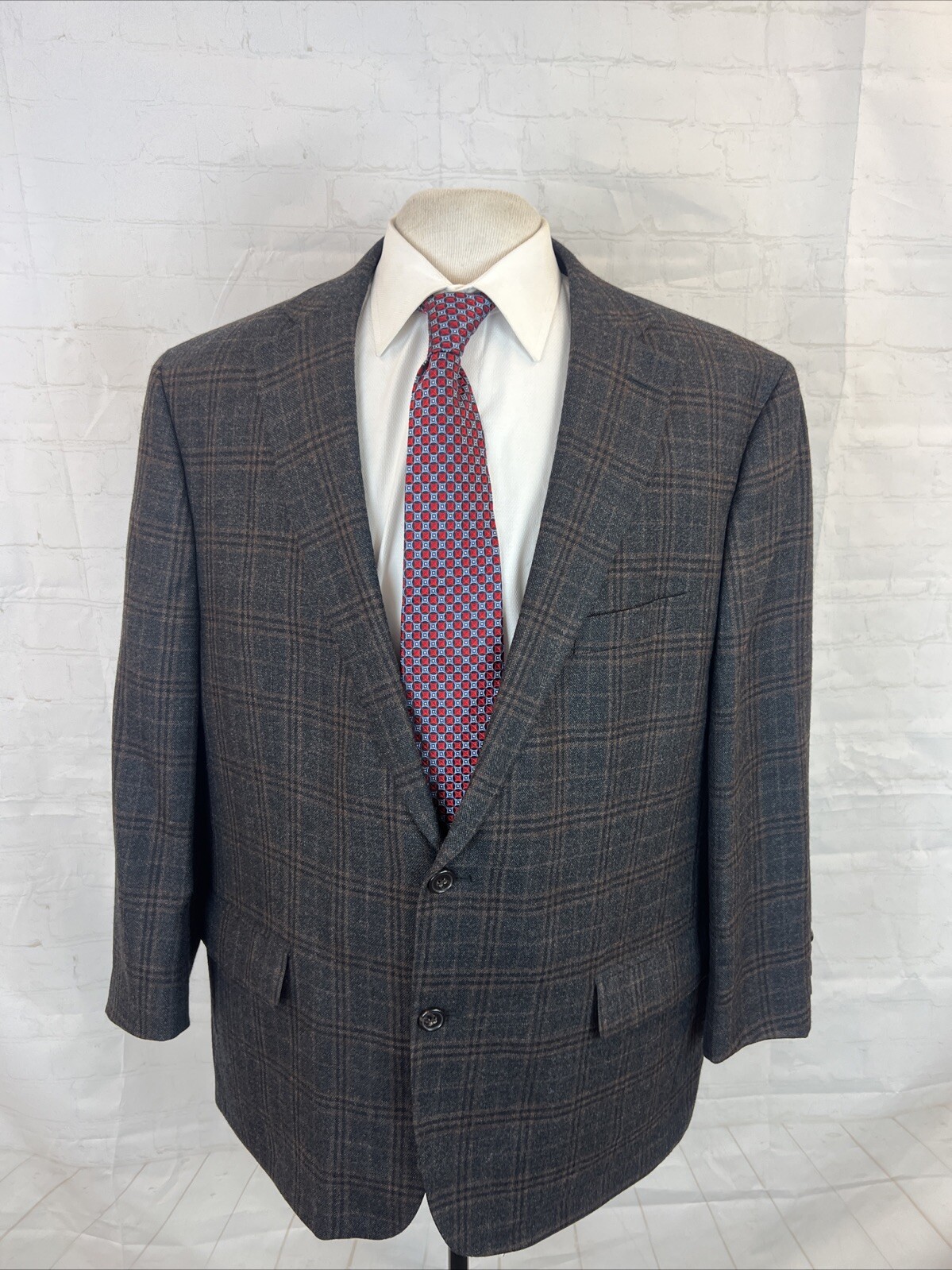 FALL/WINTER Lauren Ralph Lauren Men’s Dark Gray Brown Wool Blend Blazer 48R $495