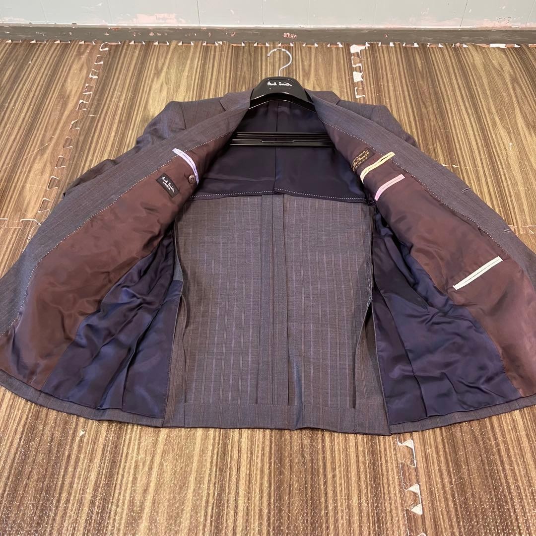 Paul Smith x Loro Piana Suit Set Size M 100% Wool Dust Bag Hunger Japan Business