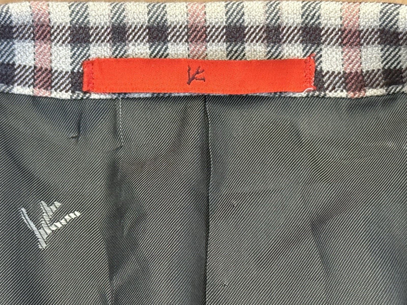 Isaia Napoli Sport Coat 54 EU 44R Check Plaid 100% 120’s Wool Italy Blazer