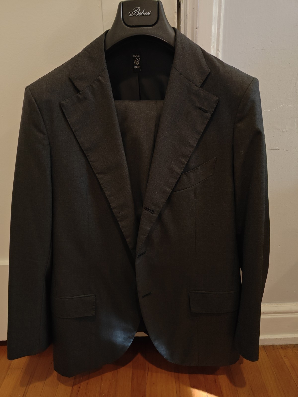 Sartoria Formosa Bespoke Drapers Merino Wool suit