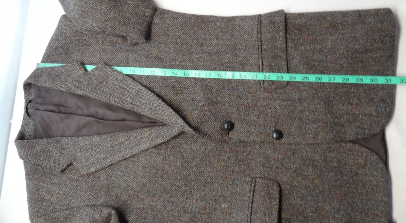 Pitlochry Countrywear 38 Harris Tweed 100% Wool Blazer Sport Coat Hand Woven EUC