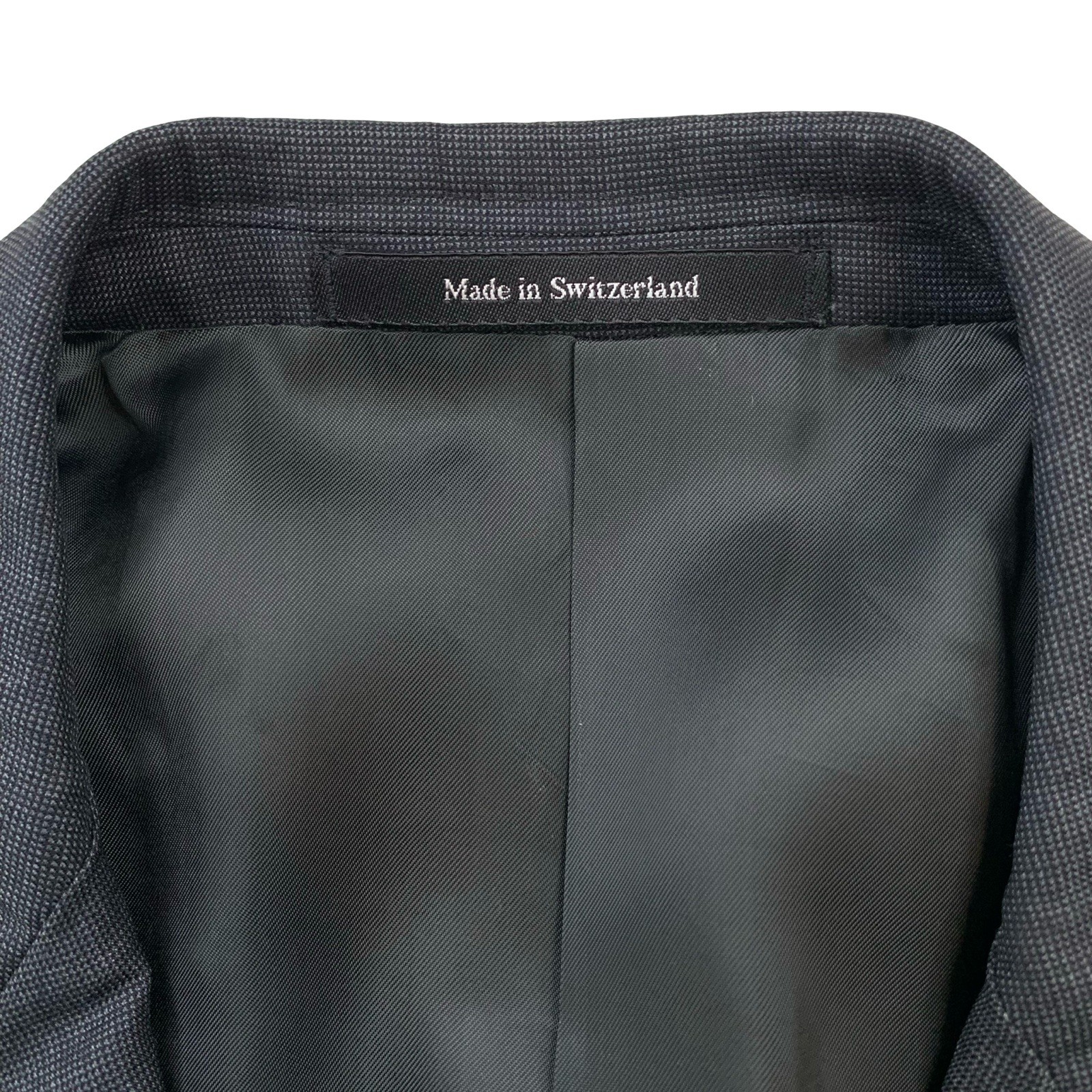 Mint! 38 R Ermenegildo Zegna » 15 Mil Mil 15 » Charcoal Micro Knit Wool Blazer
