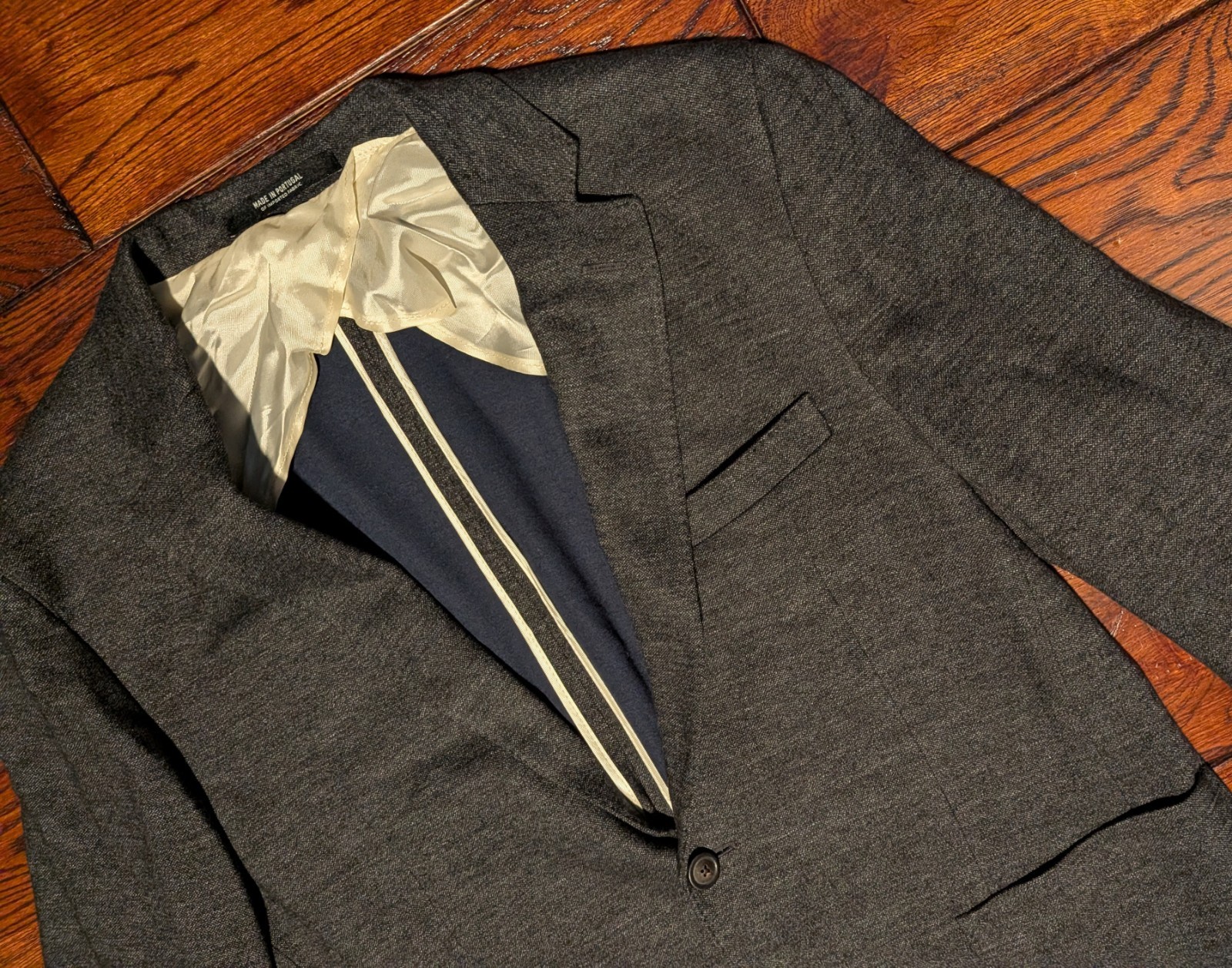 Todd Snyder Sutton Fit Wool Blend Sport Coat Blazer Dondi Jersey Italy Size XL