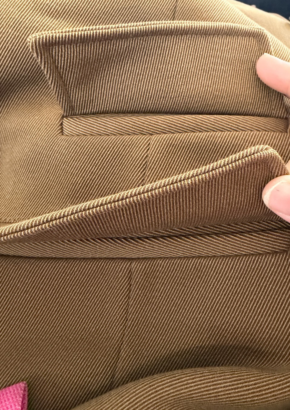 Corneliani Italy Men’s US 44 EU 54 Wool Blend Overcoat Bronze/Brown Car Coat