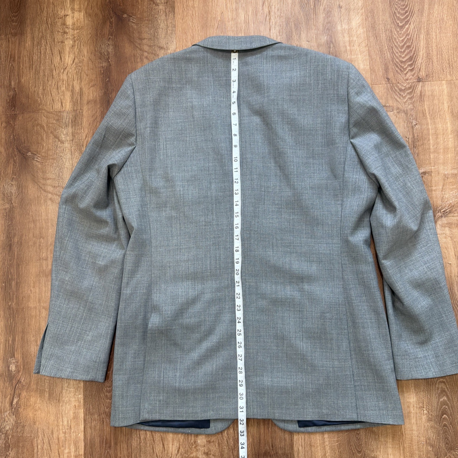 Voyager by J. Crew 44L Thompson Blazer Sport Coat Jacket Gray Wool