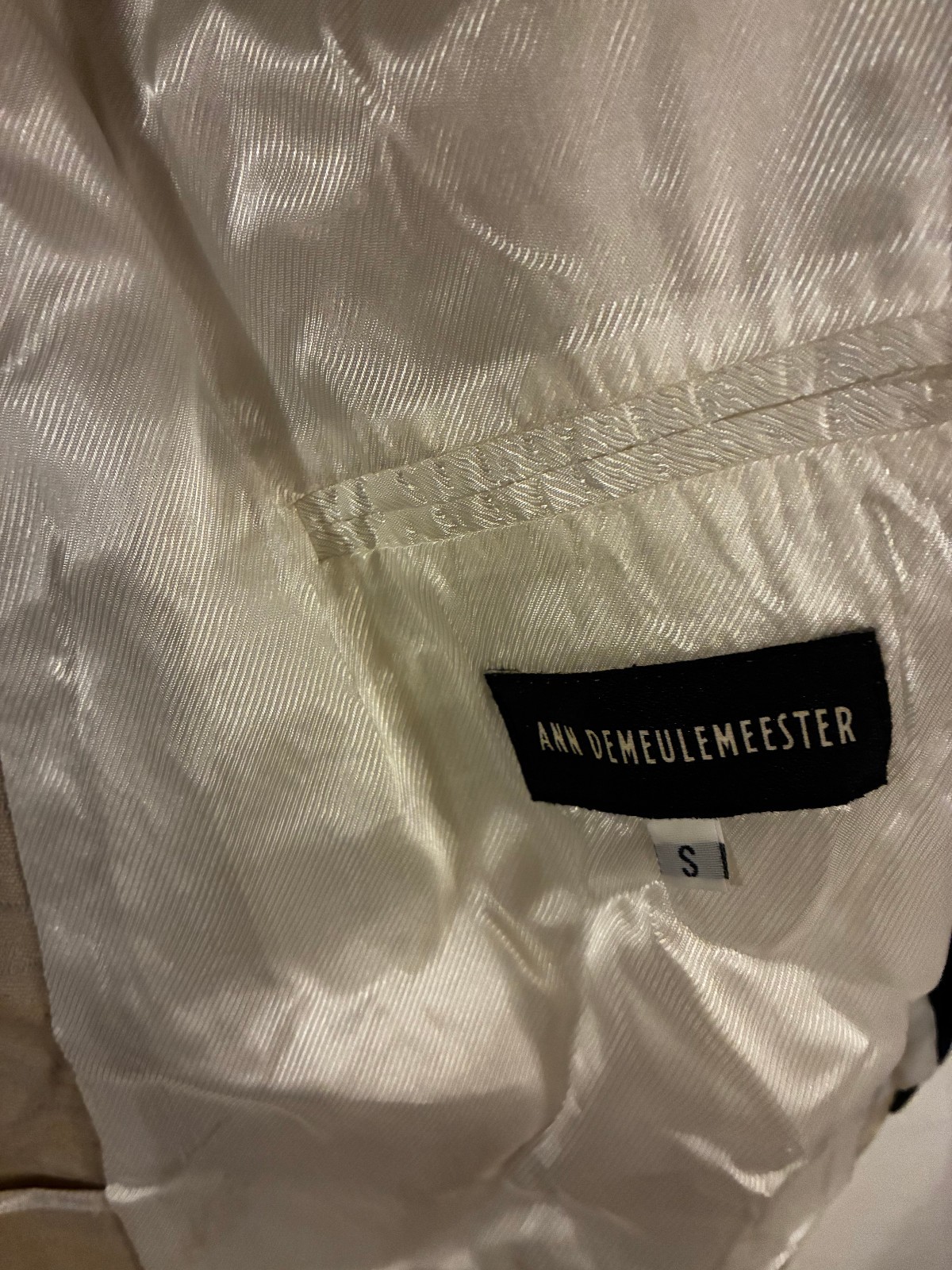Ann Demeulemeester Jacquard Blazer