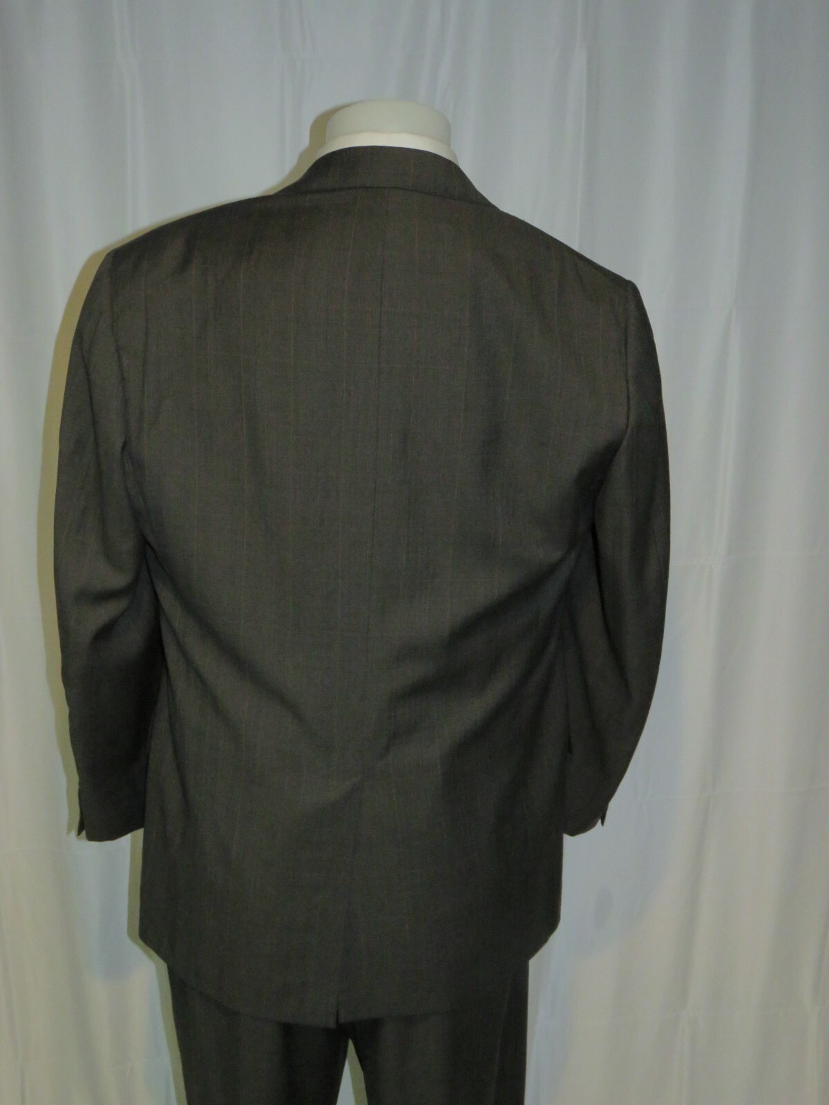 Brooks Brothers Golden Fleece Vintage Martin Greenfield Green Plaid Suit 44L
