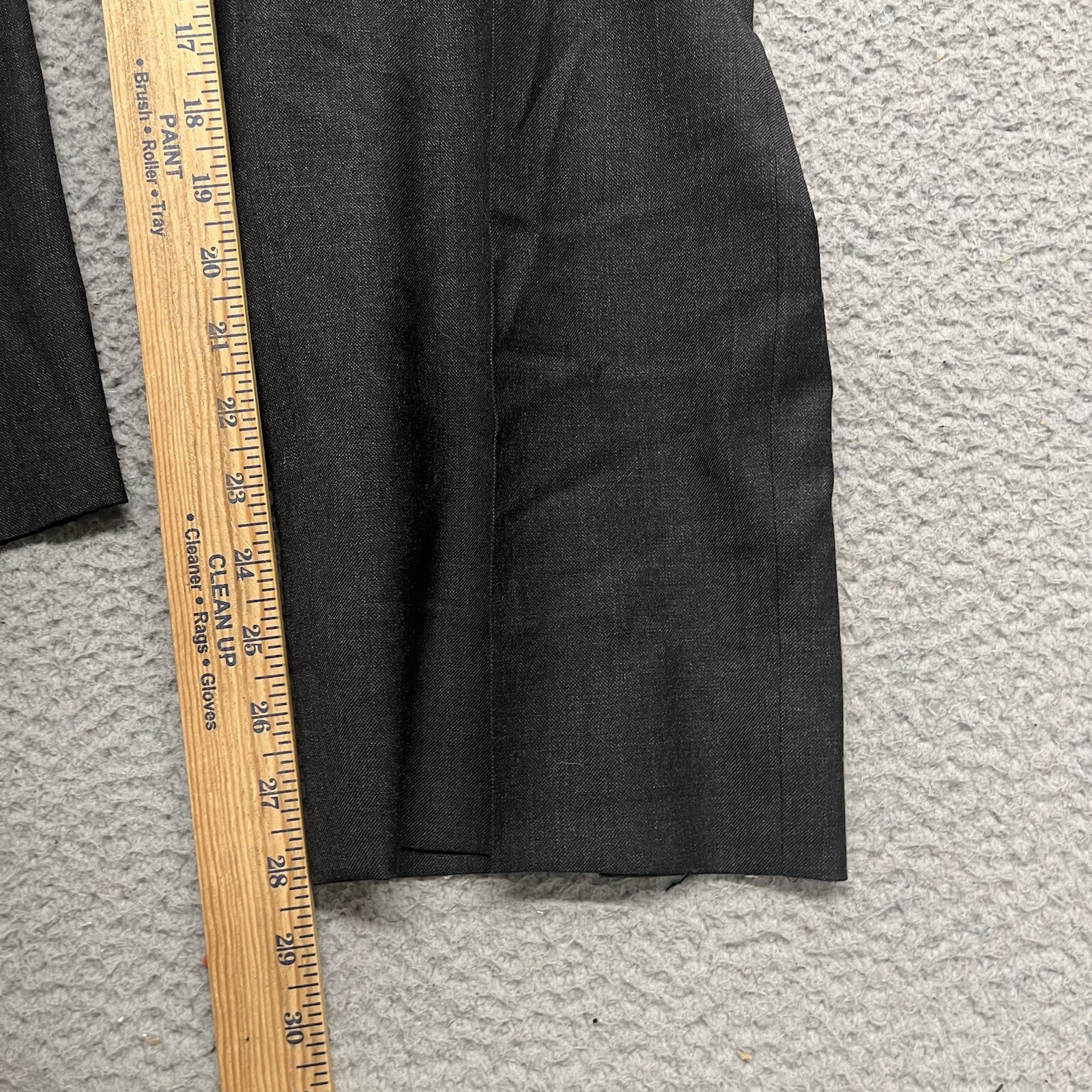 Loro Piana Daniel Cremieux Suit Mens 46 L 40×28 Gray Zelander Merino Wool Italy