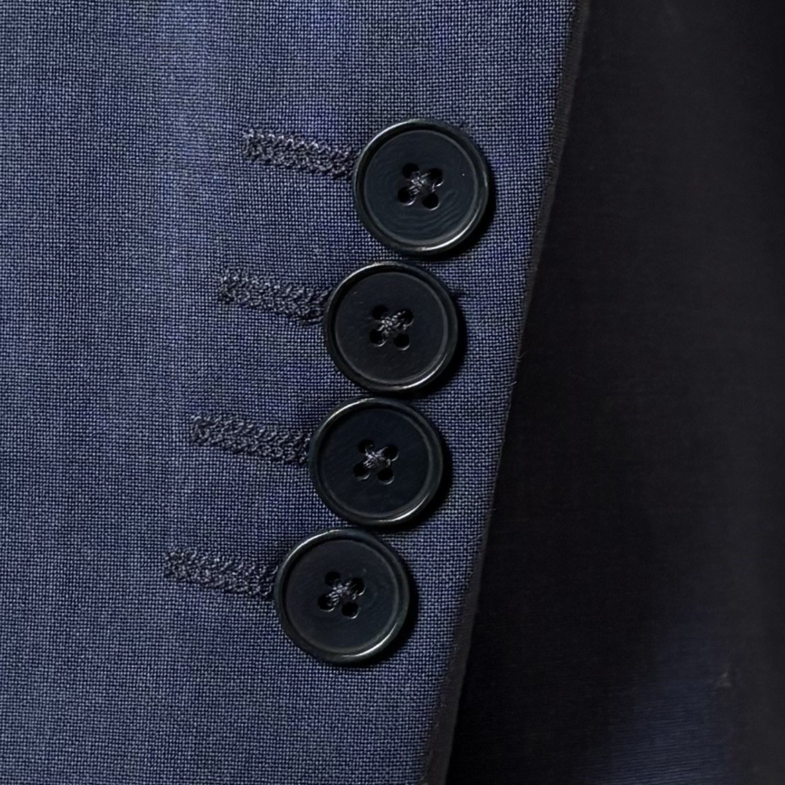 Ted Baker Blue Panama Jacket 38R Blazer Plain Slim Fit Wool Sport Coat 2 Button