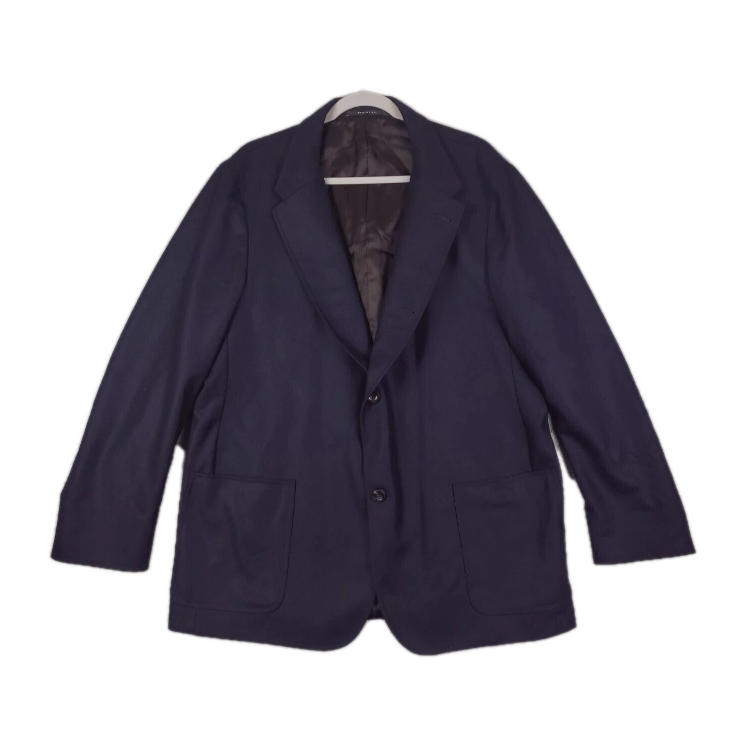 Circle Rock USA *NWT* Navy Blue Doeskin Wool Jacket Car Coat Men’s Size 47R XXL