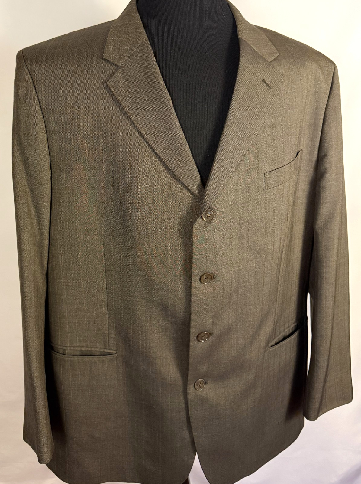 Jones New York Wool/Silk Men’s Size 50 L Premium Quality Suit Blazer Jacket Coat