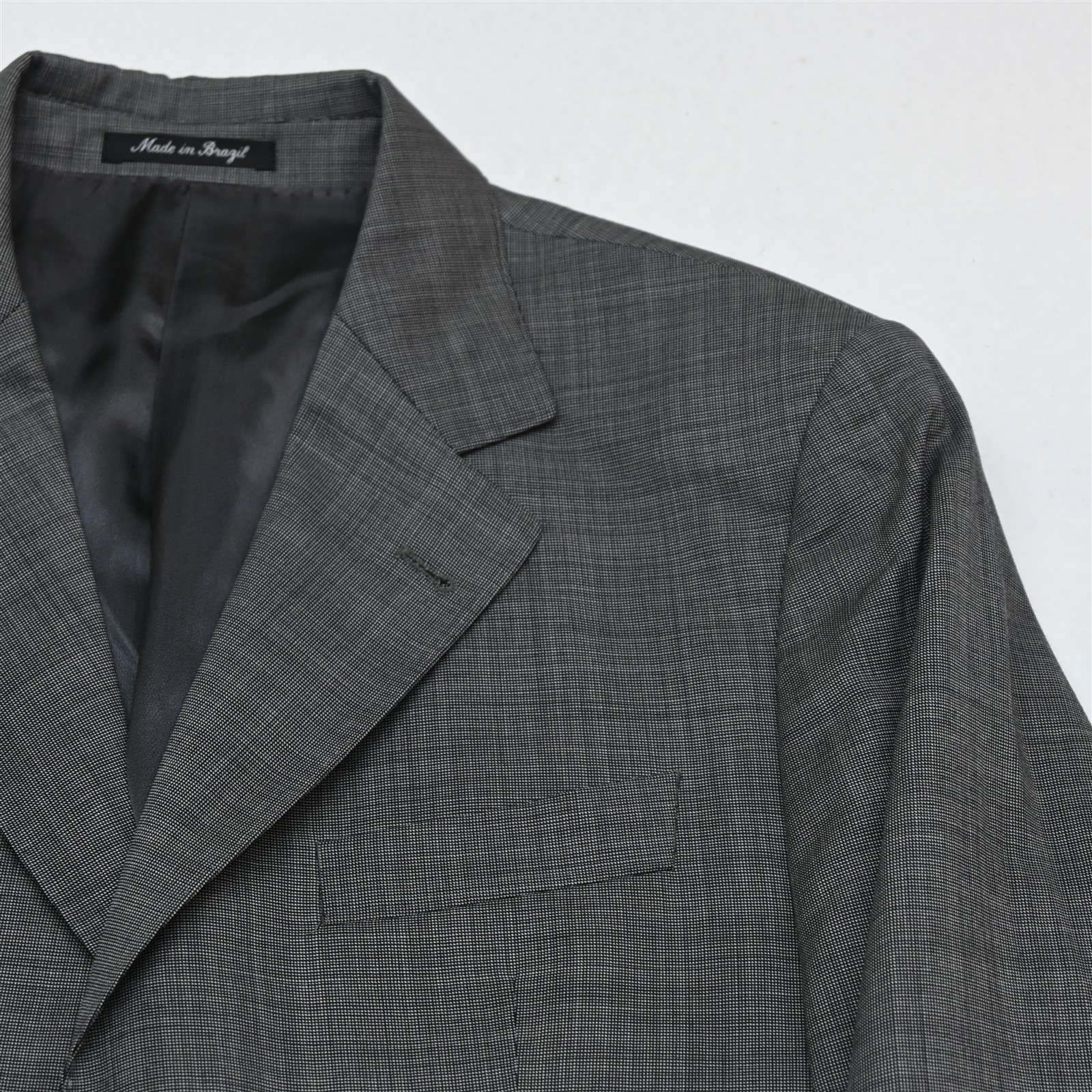 Taylor and Stewart 36R 32×30 Gray Brooksfield Super 120s Mens Jacket Pants Suit