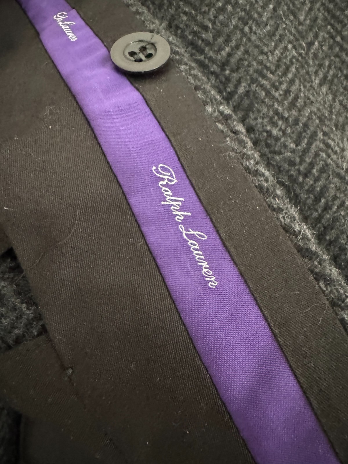 Ralph Lauren Purple Label 3-Piece Cashmere Suit 44 Long Worn Once