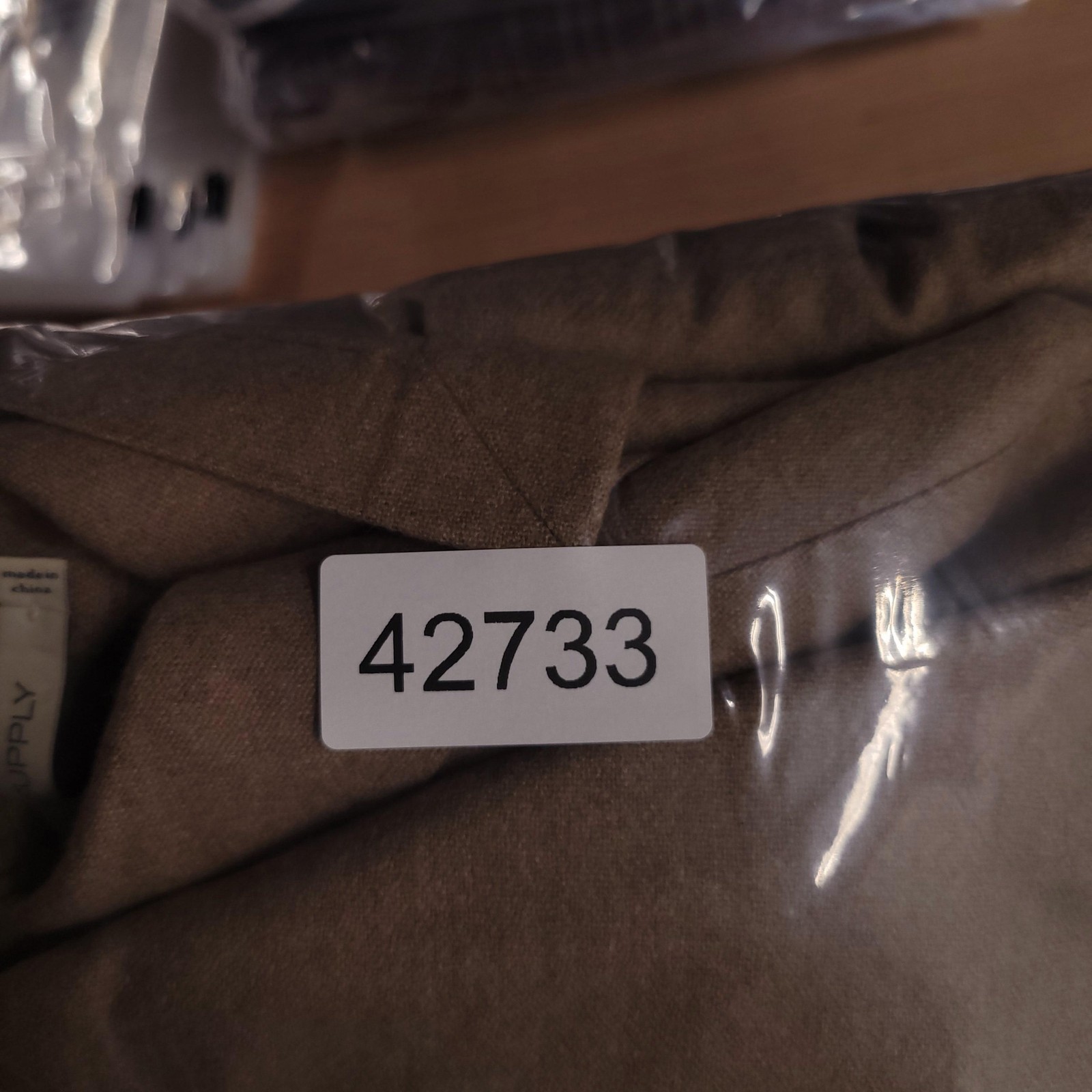 Suitsupply Blazer Mens 48 Beige Wool Cashmere Havana Slim Lanificio Rogna
