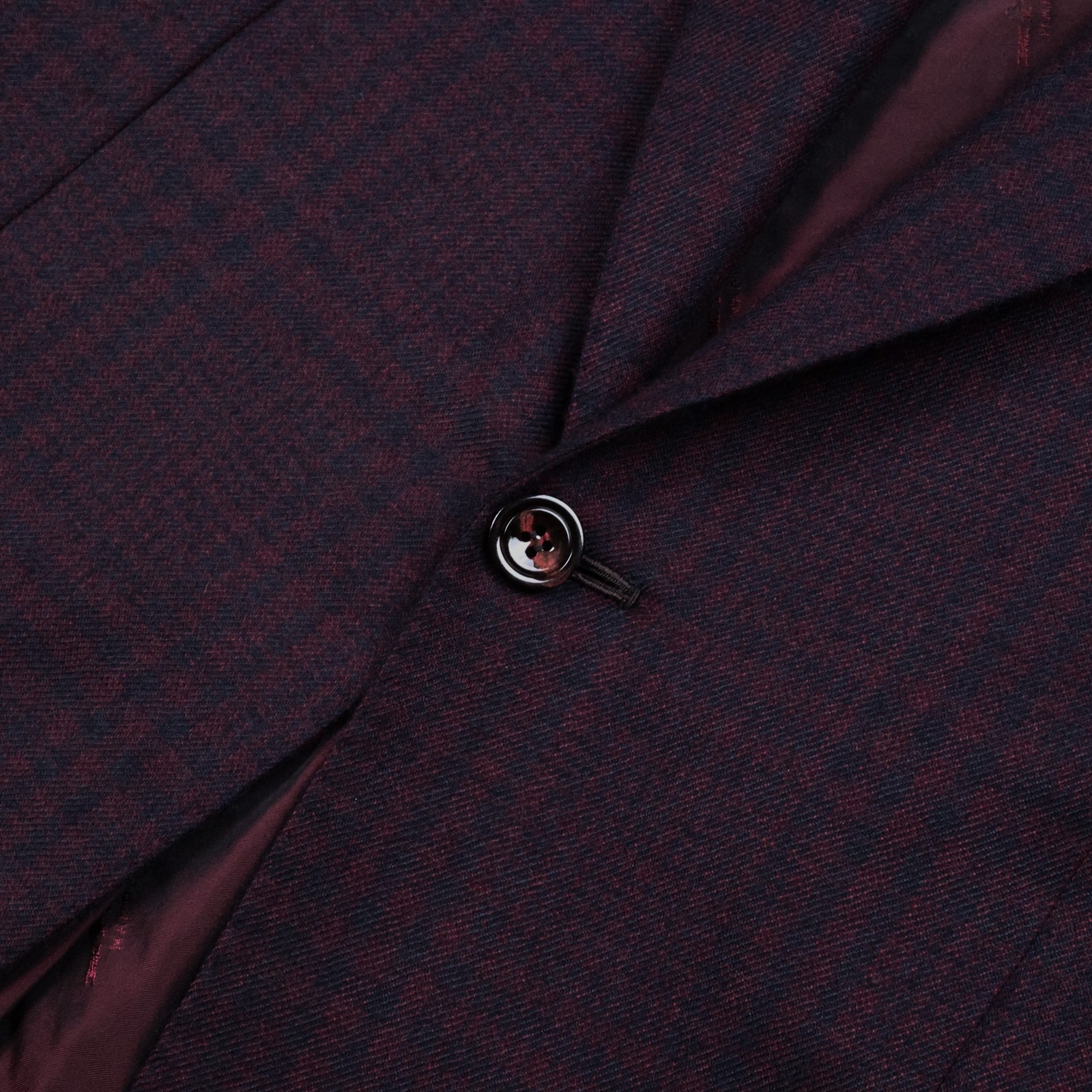 CURRENT $10,895 Kiton Wine & Black Peak Lapel Cashmere Men’s Dinner Jacket US46R