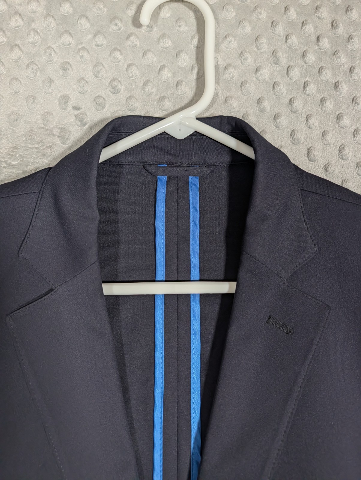 Twillory Performance Blazer Men’s 42S Navy Unlined 4-Way Stretch Two Button