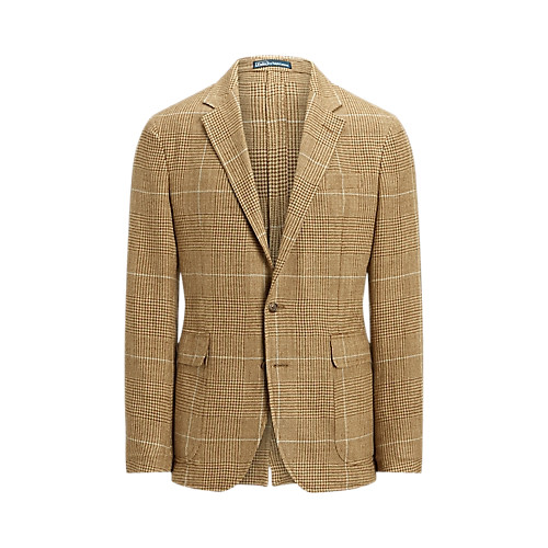 POLO Ralph Lauren Soft Tailored Plaid Summer Tweed Jacket, Size 38 R NWOT