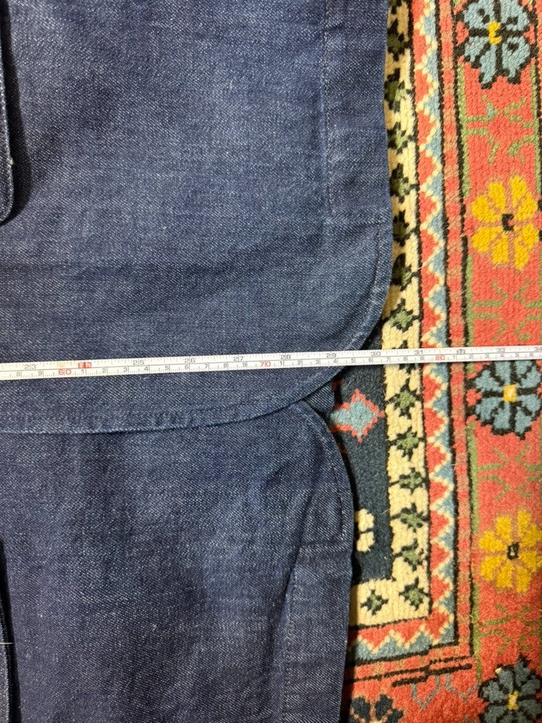 Tommy Hilfiger Raw Selvedge Denim Blazer Size 40
