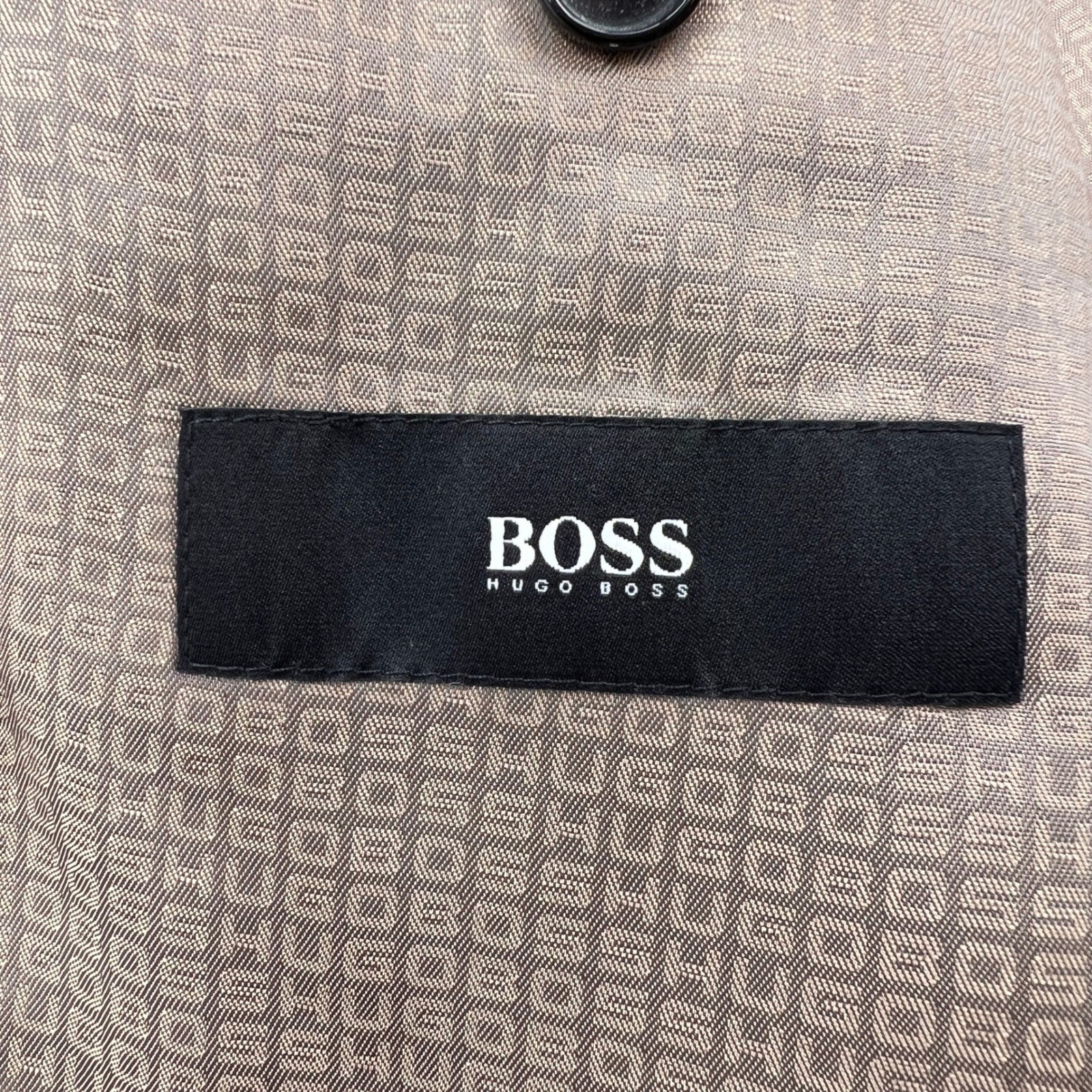 Hugo Boss Pasini2 Movie2 Virgin Wool Blazer Sport Coat Men 40S Brown Classic Ivy