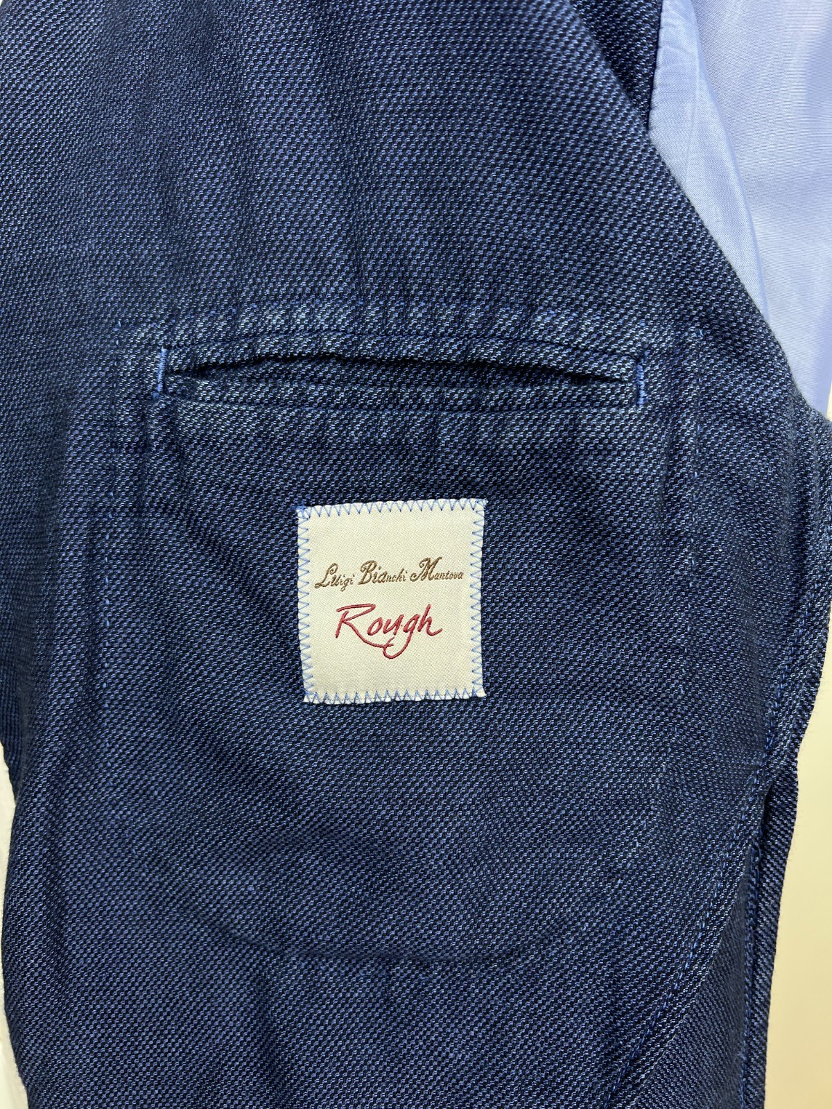 LUIGI BIANCHI MANTOVA (LBM) Royal Line LinenCotton Unlined Sport Coat 44US54IT