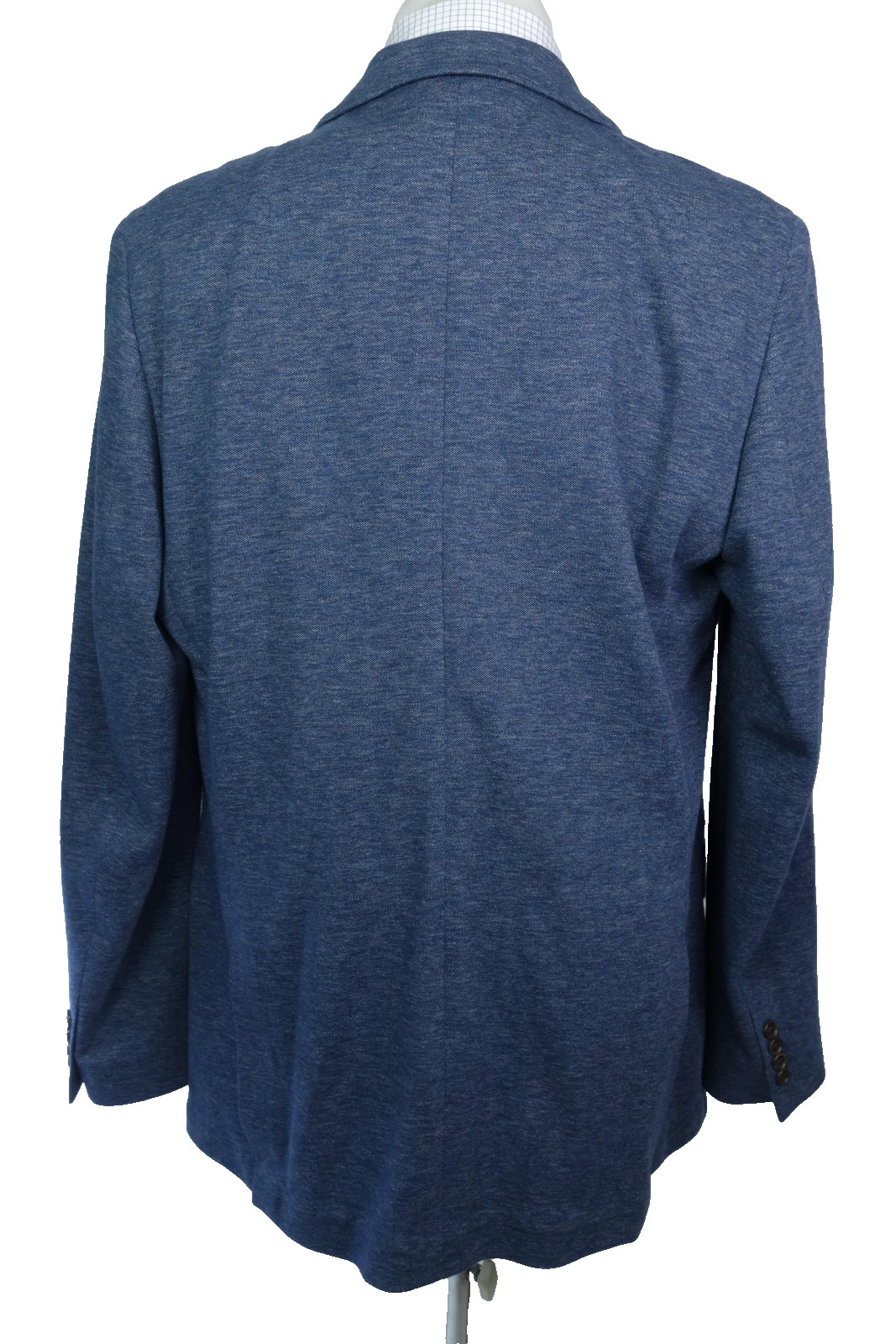 Bonobos Sport Coat Mens 48L Blue Jersey Knit Slim Fit Blazer Jacket Casual