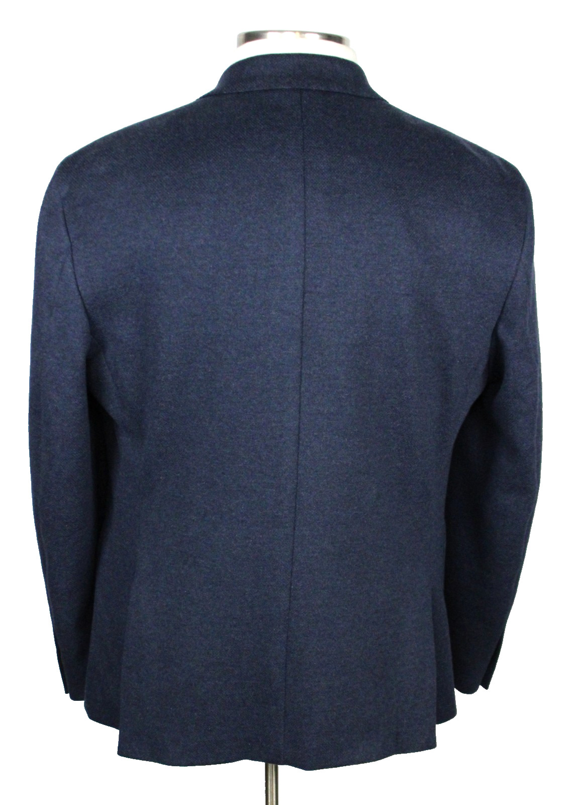Men’s Store Bloomingdale’s Sport Coat 44 R Navy Jersey Cotton Linen Soft Jacket
