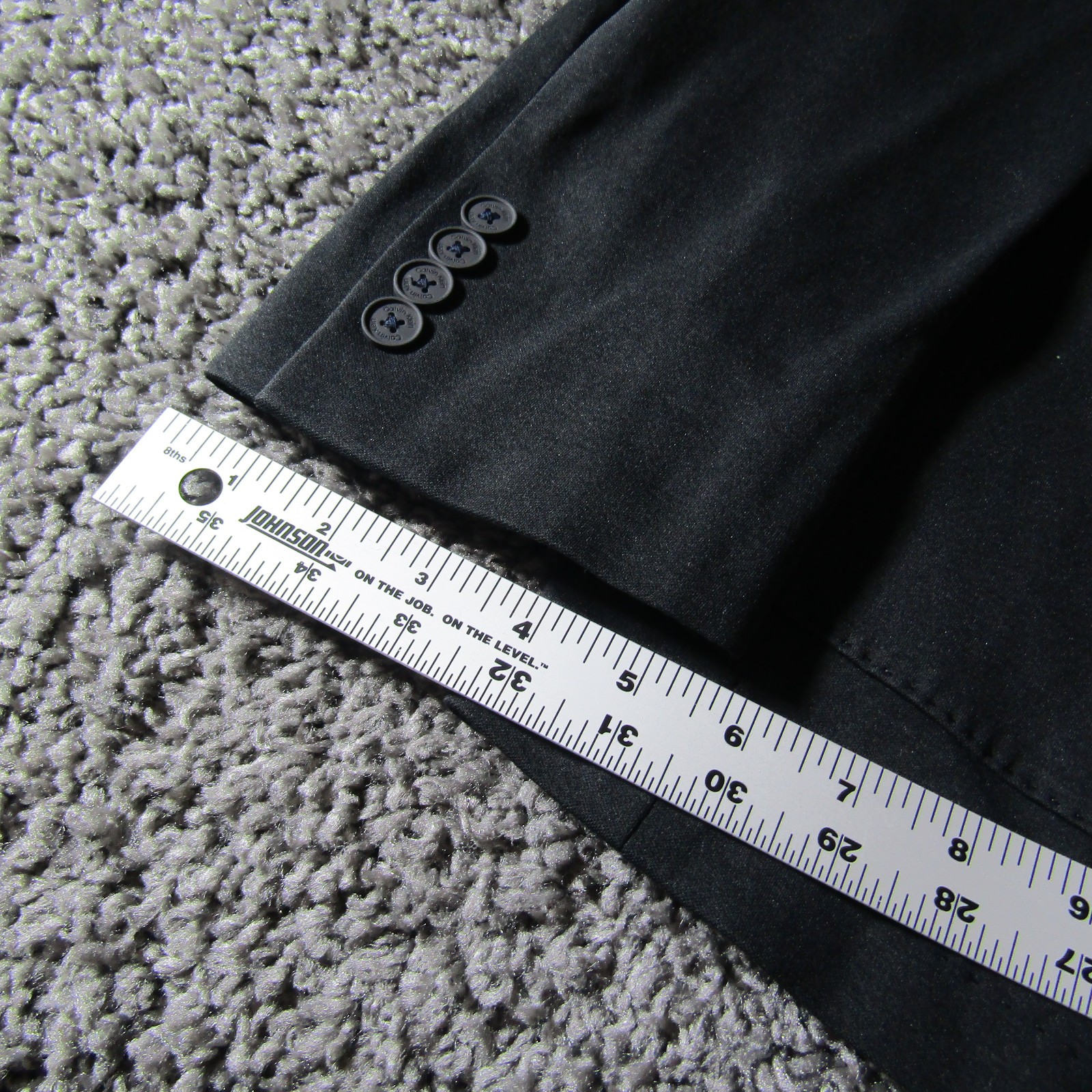 Calvin Klein Suit Jacket Mens 48L X Performance Fabric Unstructured Unlined
