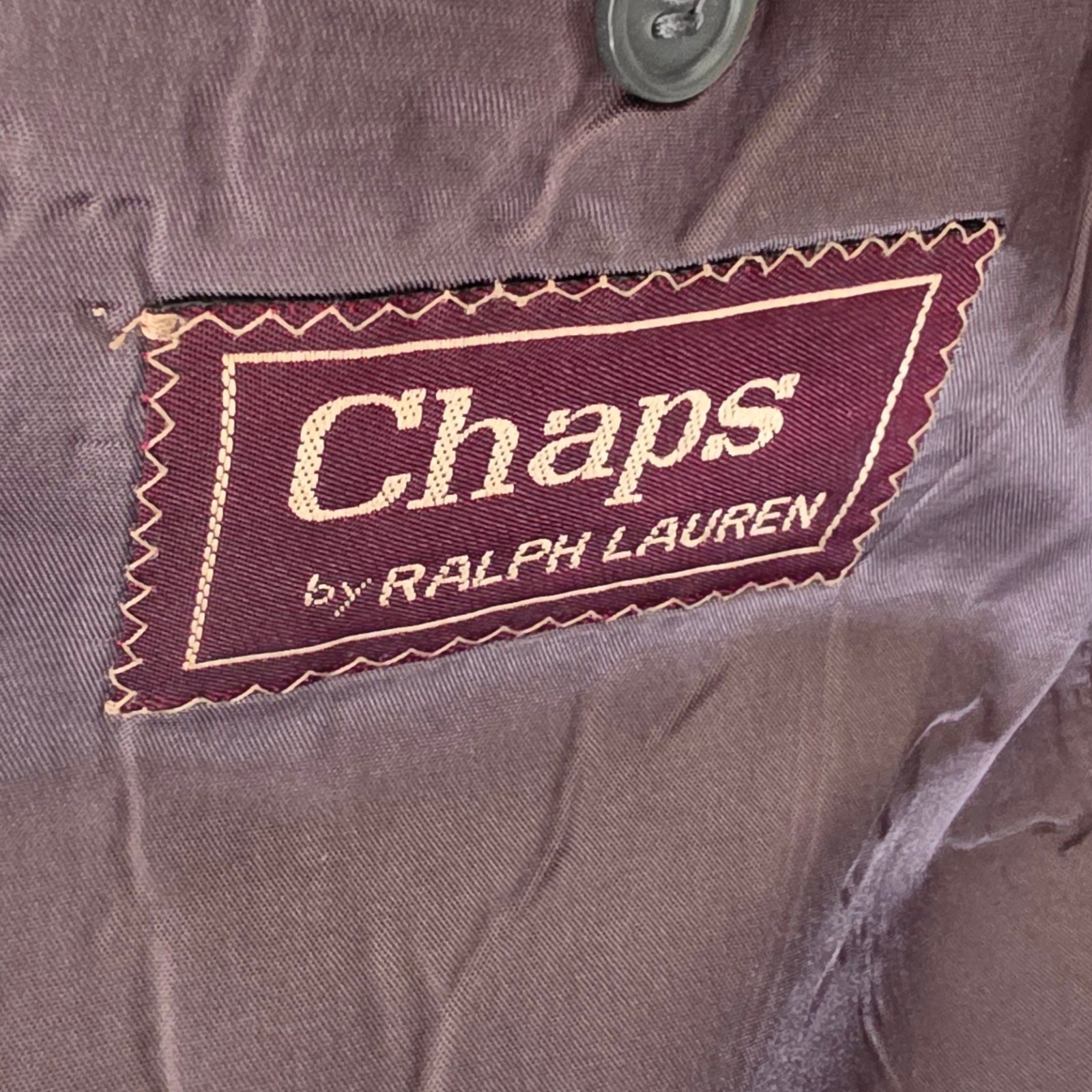 Vintage Chaps Ralph Lauren Scottish Tweed Blazer 38r Woven 1970s