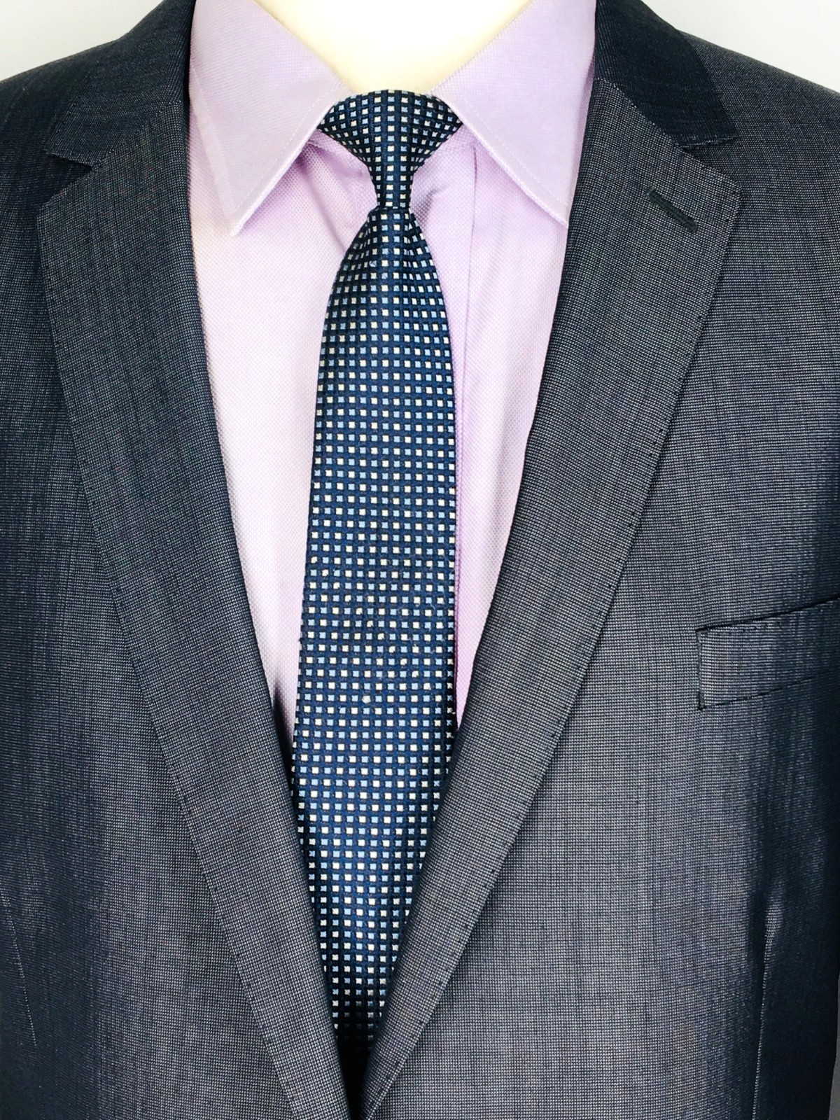 NWOT 44 Dolce & Gabbana Staff Martini Mens 2 Button Wool Suit Gray Pants 41