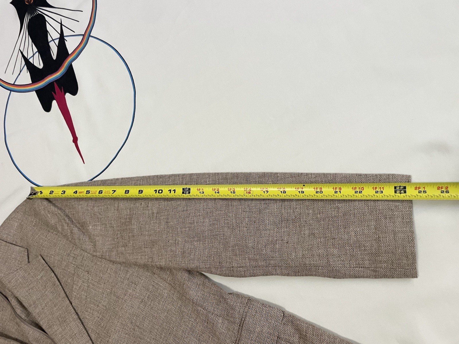 2 pc Suit Banana Republic Jacket Blazer 40S Pants 32×26 Linen Blend Unlined