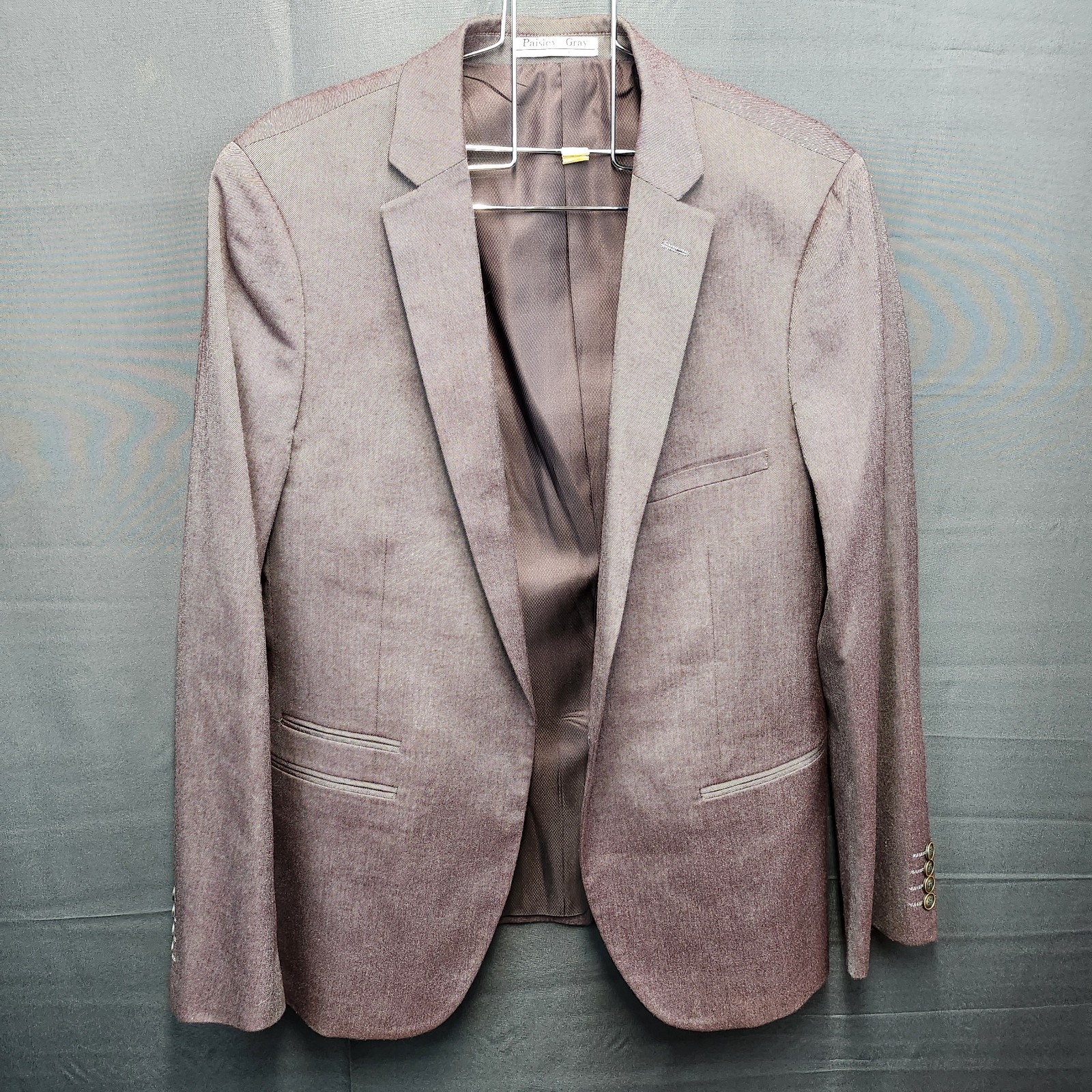 PAISLEY & GRAY Mens Blazer Sport Coat Casual Jacket Size 40 See Photos/Descripti