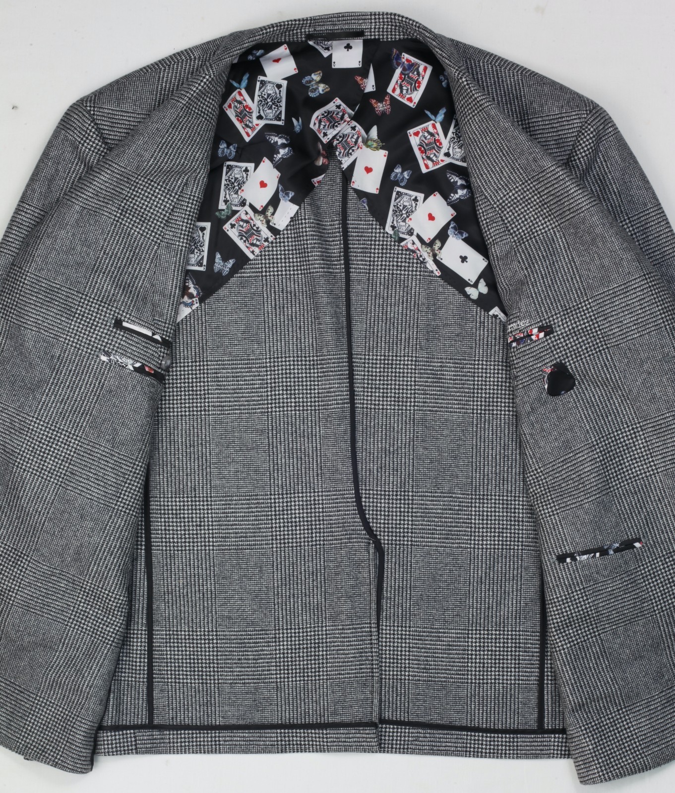 Knot Standard Custom Made Josh Mankiewicz Sport Coat Wool Plaid 50S Cuffs Work