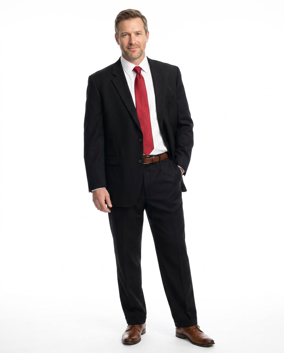 RALPH LAUREN LRL Mens 2 Piece Black Suit 52XL Jacket 40×35 Pants Wool Canada