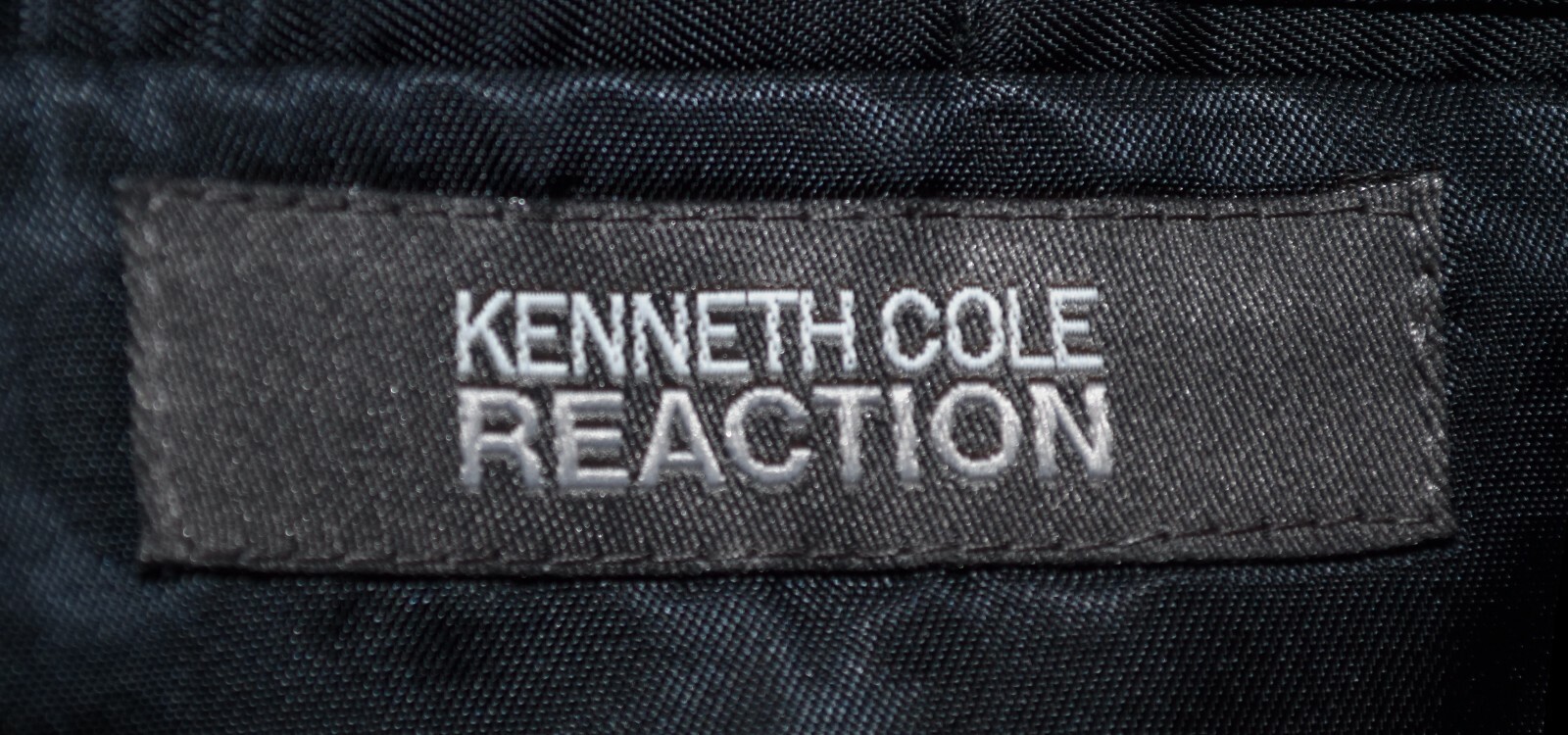 Kenneth Cole Navy Blue Pin Striped Wool Mens 33X31 Cuff Pants Suit 40R Mexico