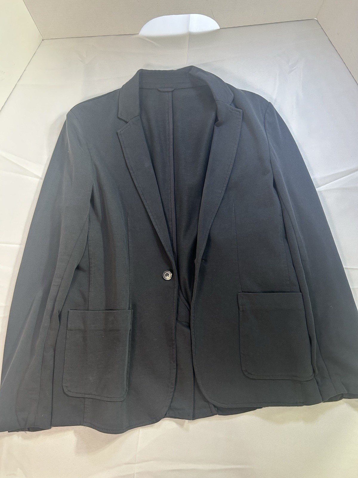 Marine Layer Men’s Declan Navy One Button Navy Blue Cotton Modal Blazer Size 40