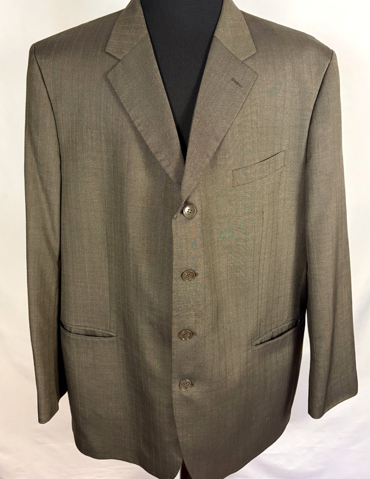Jones New York Wool/Silk Men’s Size 50 L Premium Quality Suit Blazer Jacket Coat