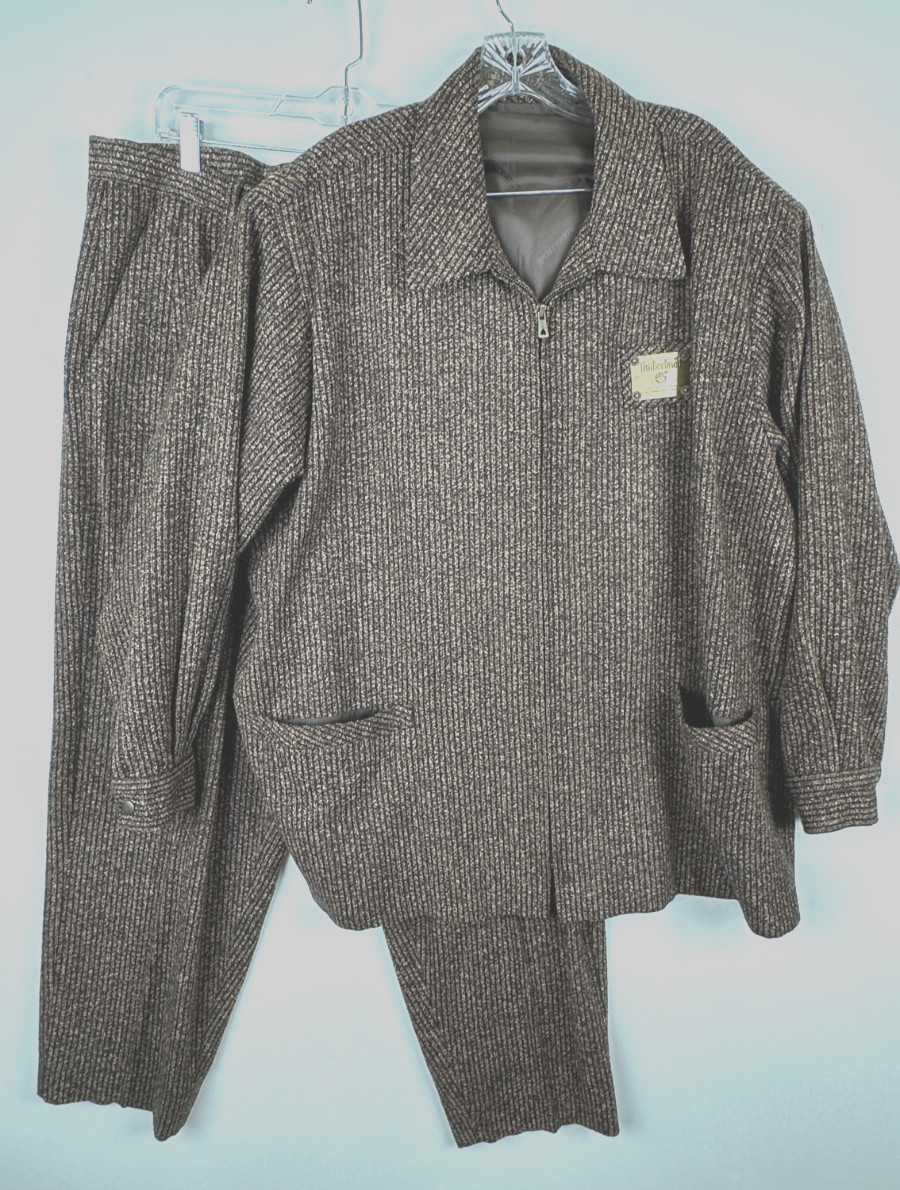 Timberland – Vintage – Street Style – 2 XXL – Two Piece Set – Brown Suit